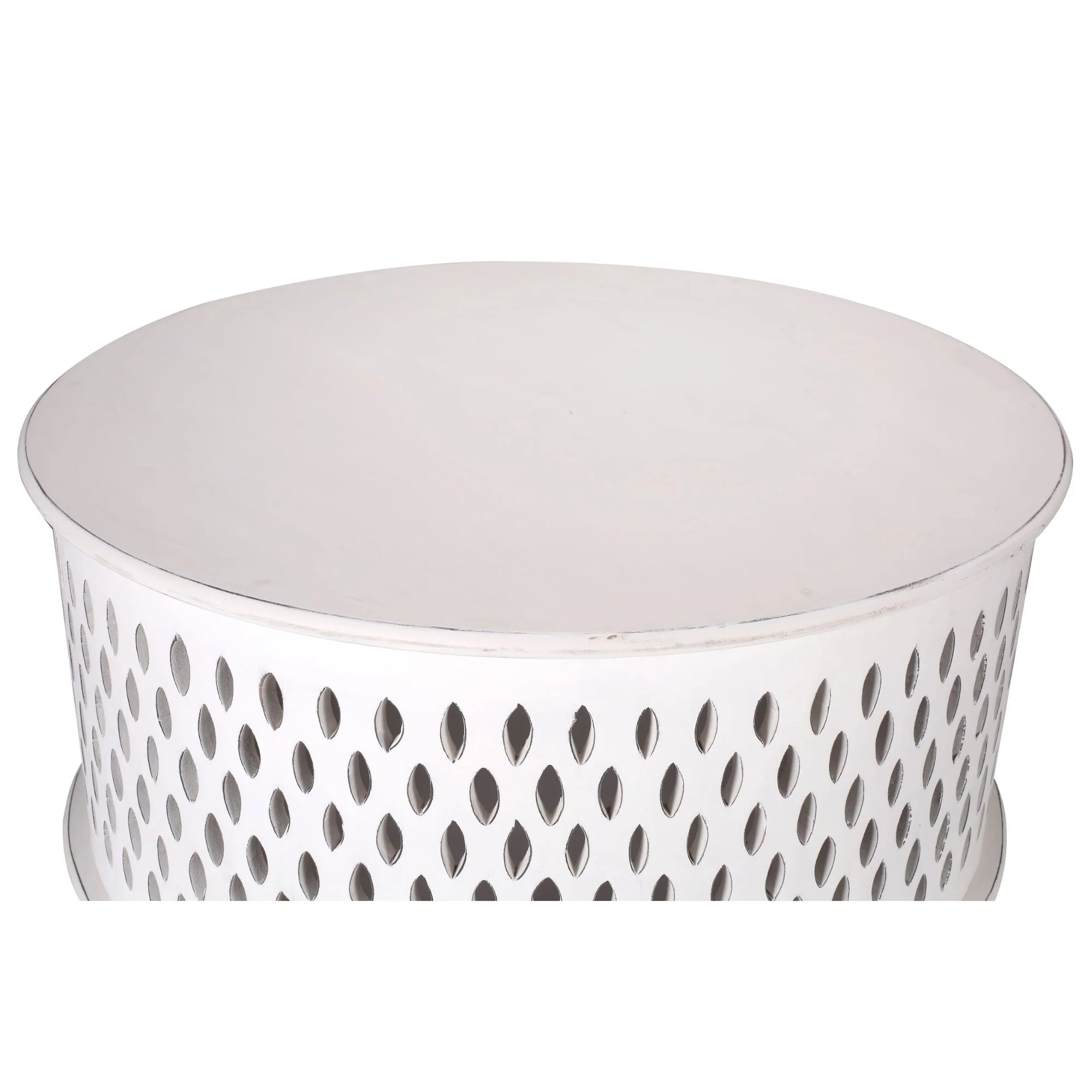 Pansy  80cm Coffee Table White - Image 4