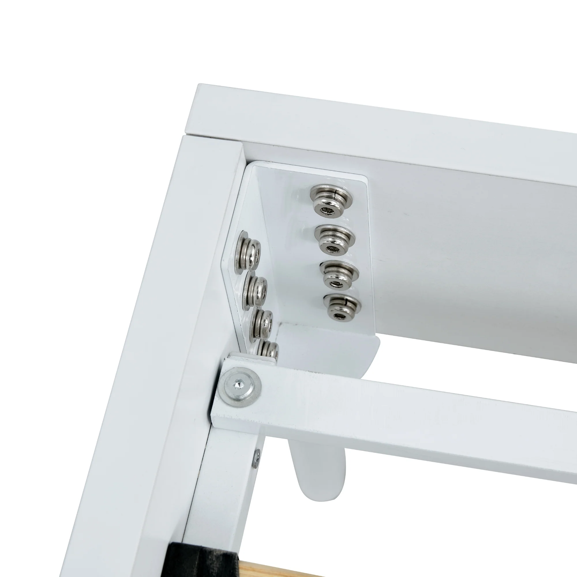 Patricia Queen Bed Frame White - Image 7