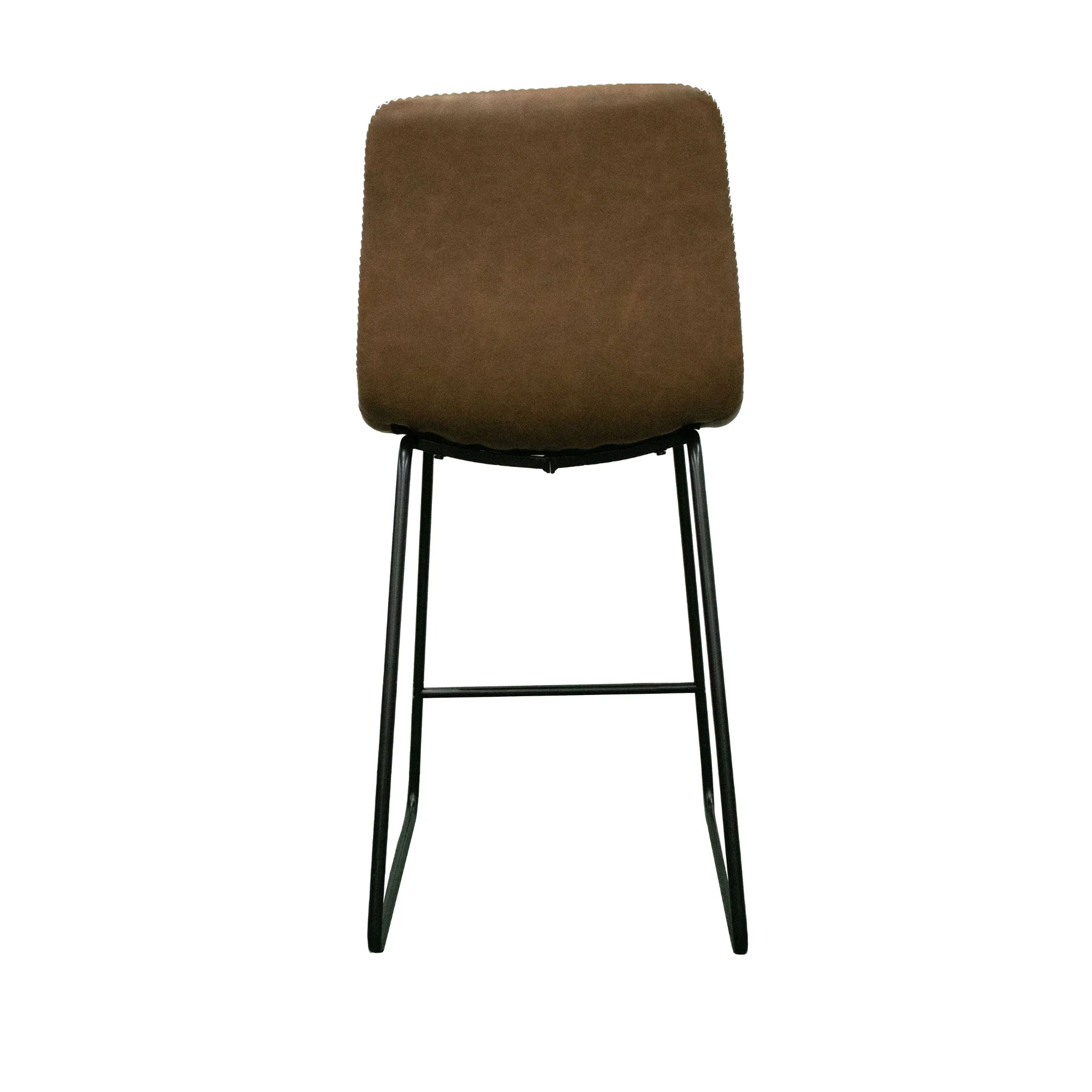 Phoenix 4pc Set Barstools Faux Leather Tan - Image 3