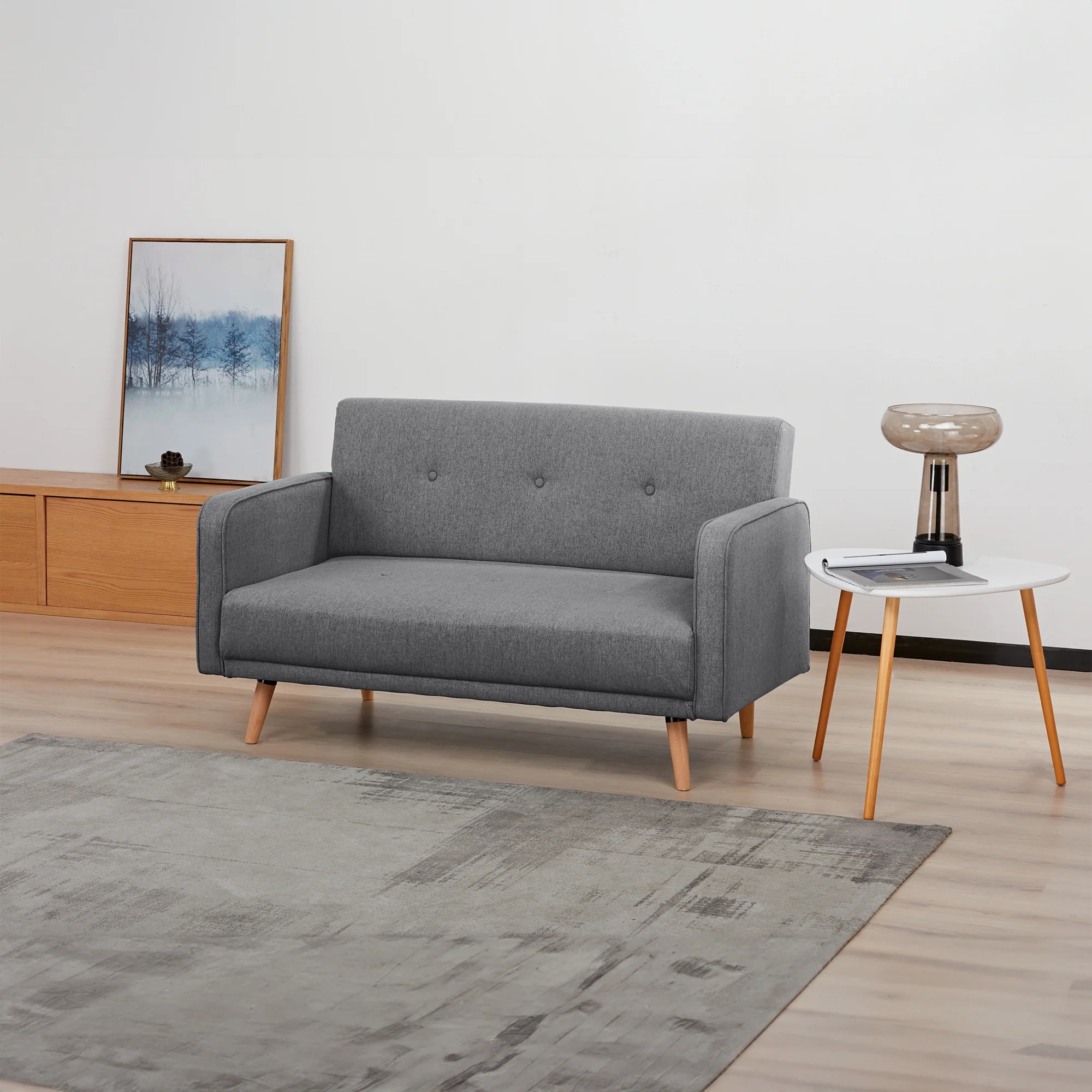 Picasso 2 Seater Fabric Sofa - Image 11