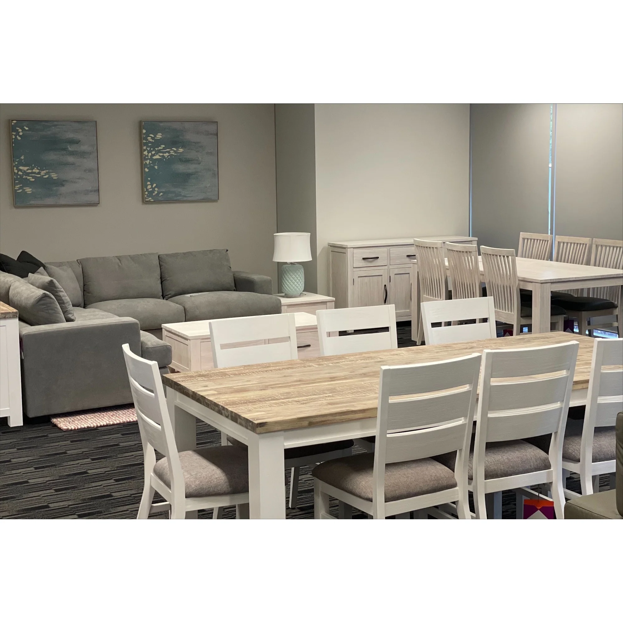 Plumeria 7pc Dining Table Chair Set - Image 3