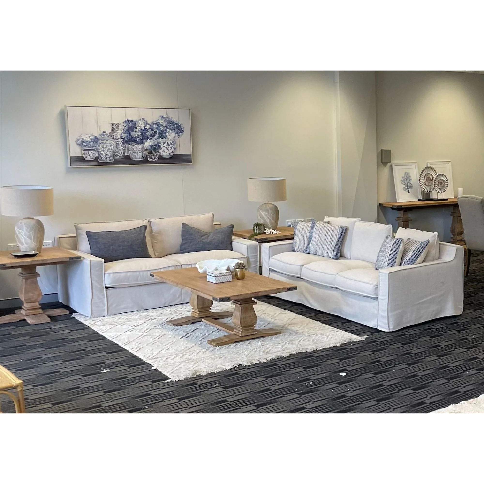Plushy 2+3 Seater Sofa Set - Image 8