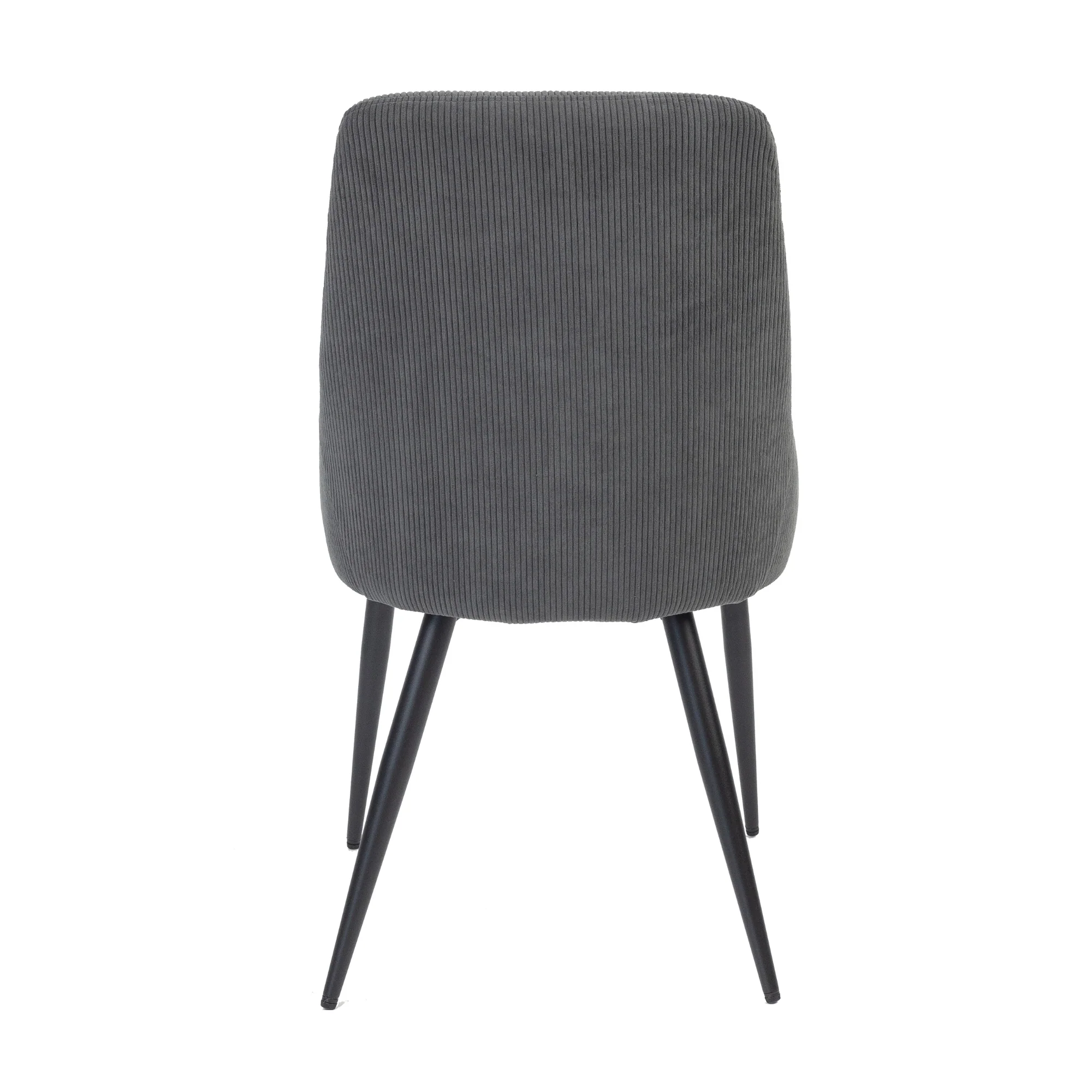Polska 2pc Set Fabric Dining Chair Grey - Image 5