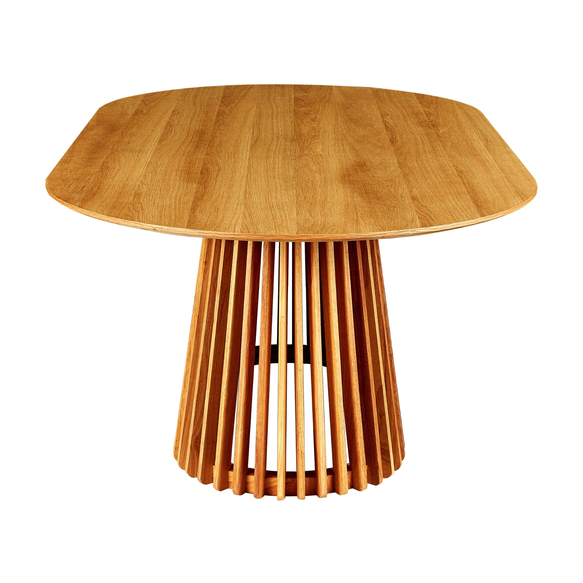 Ravenwood Casablanca 200cm Oval Dining Table Natural - Image 6