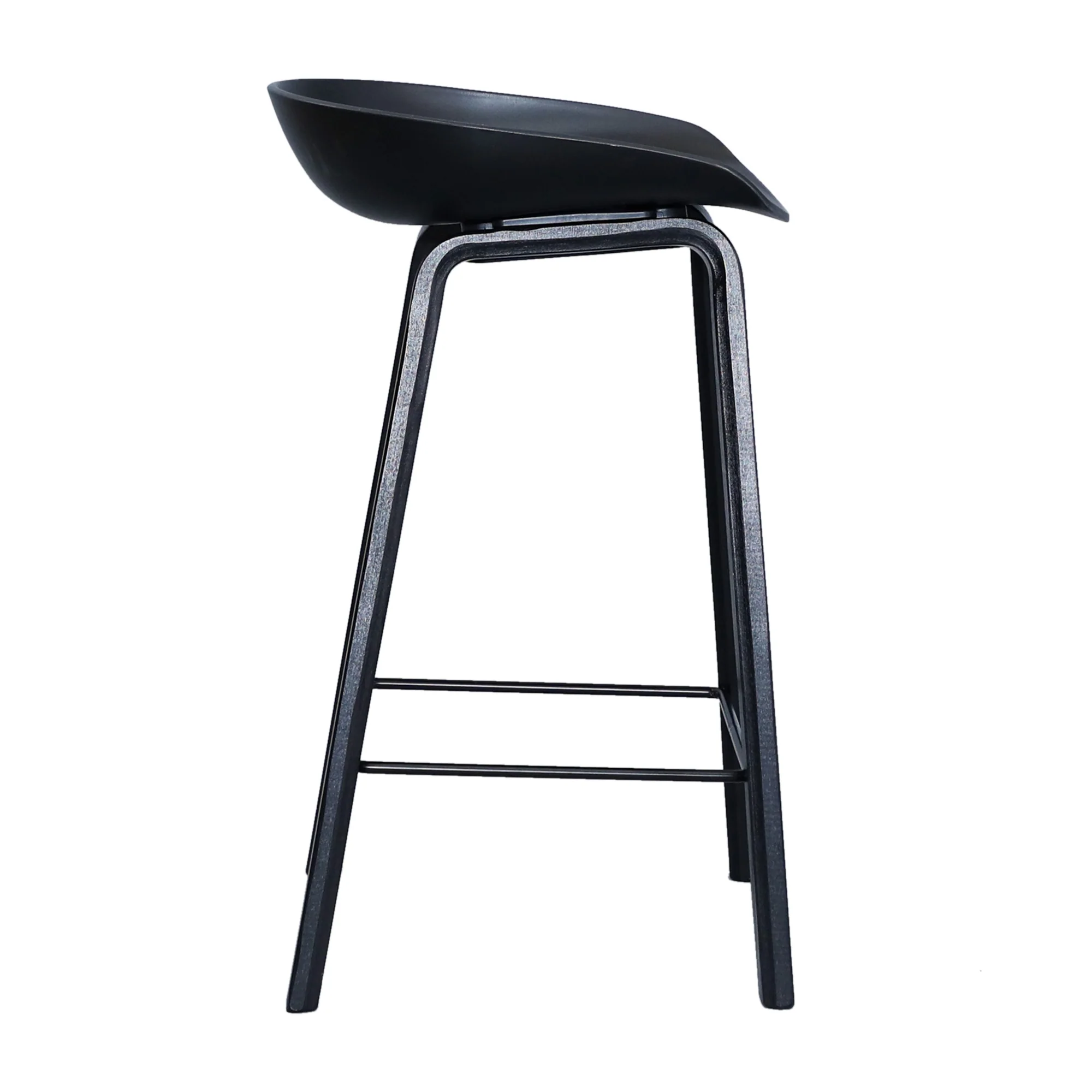 Replica Hay Set of 2 Bar Stool Seat Black - Image 5
