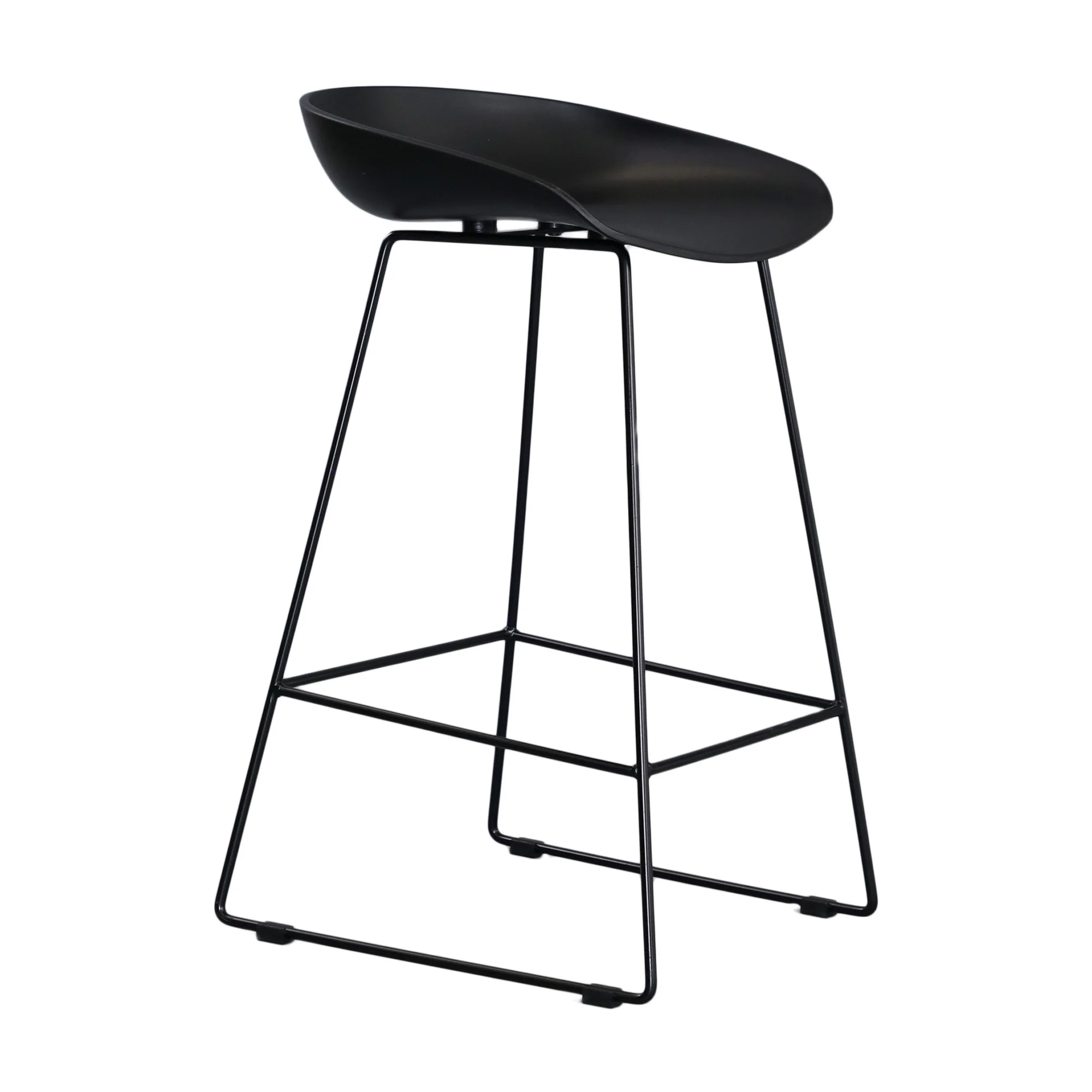 Replica Hay Set of 2 Bar Stool Seat Black - Image 5