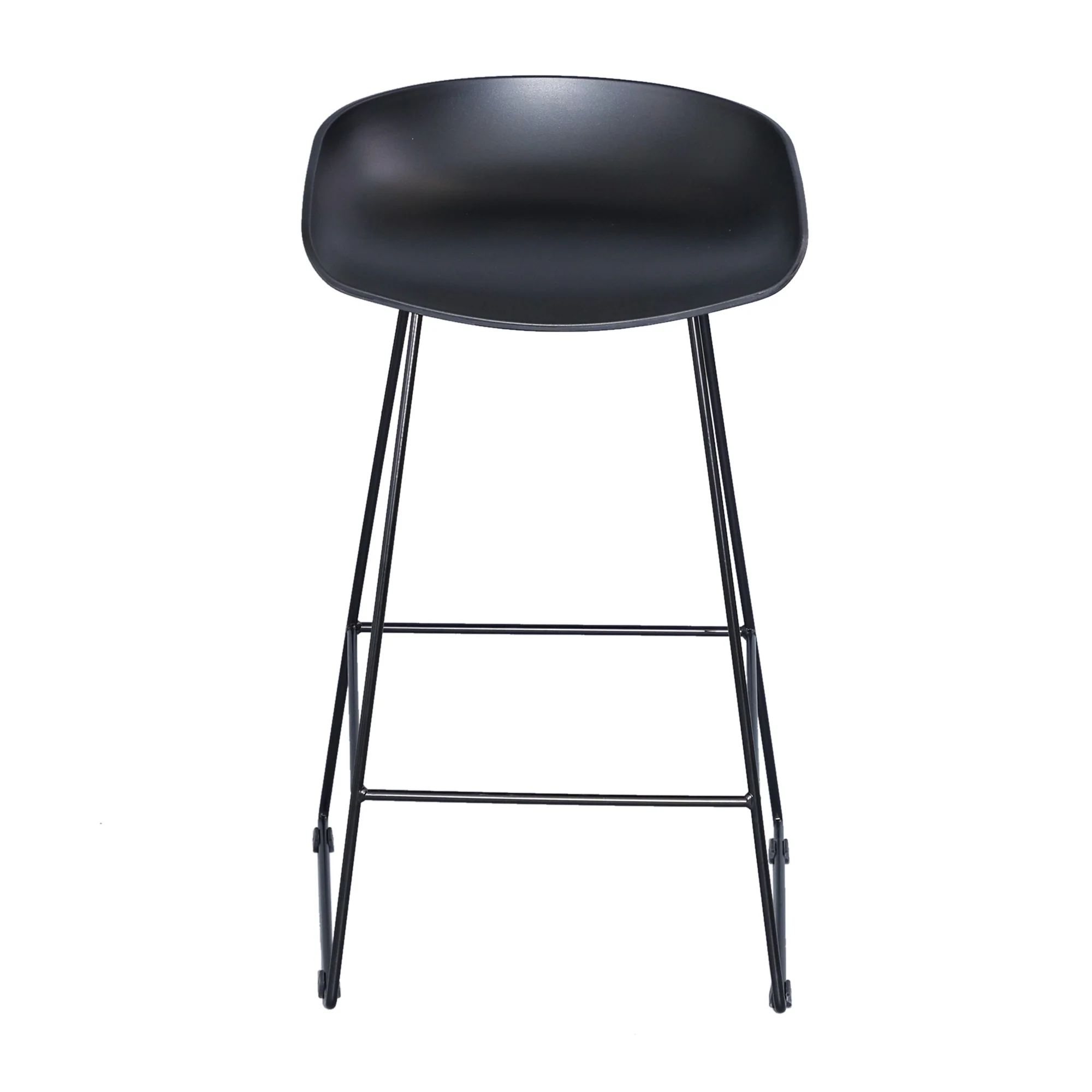 Replica Hay Set of 2 Bar Stool Seat Black - Image 7