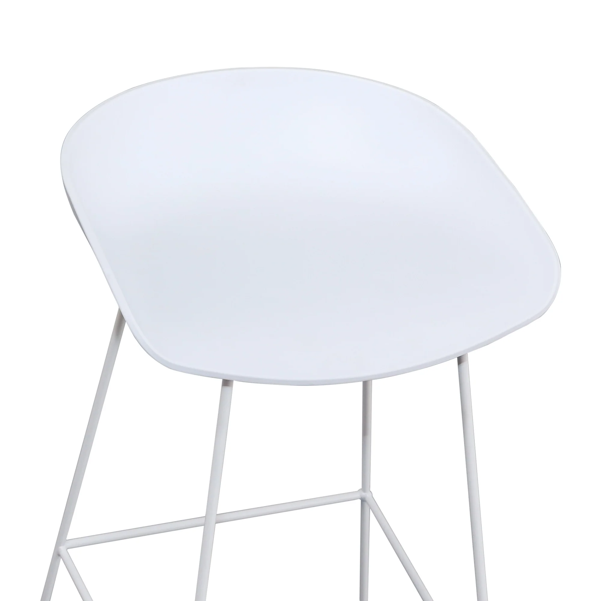 Replica Hay Set of 2 Bar Stool Seat White - Image 6