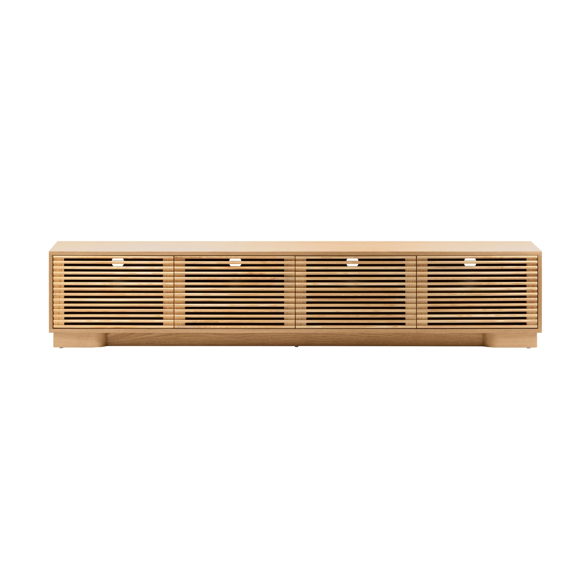 Riley 230cm 4 Doors ETU Entertainment TV Unit Natural - Image 3