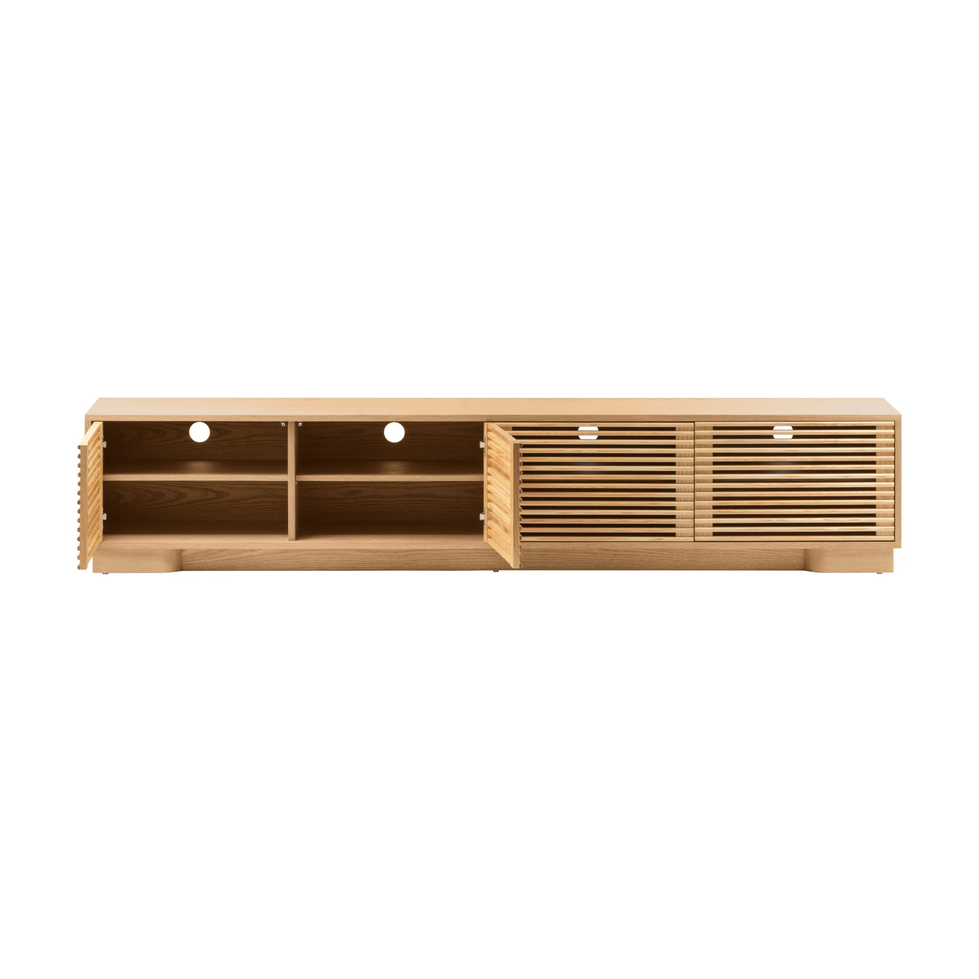 Riley 230cm 4 Doors ETU Entertainment TV Unit Natural - Image 5