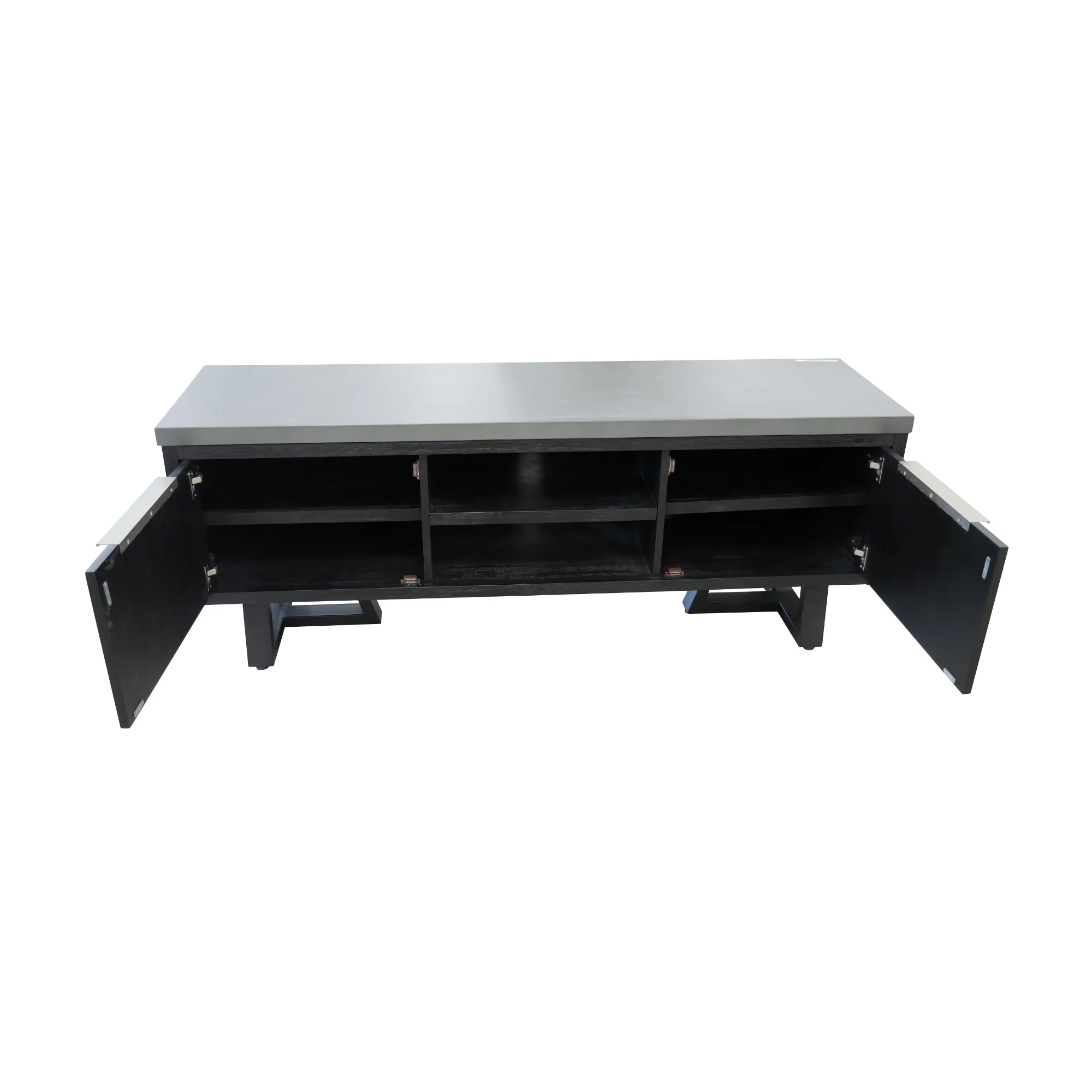 Rocky 180cm ETU Entertainment TV Unit Dark Grey - Image 3