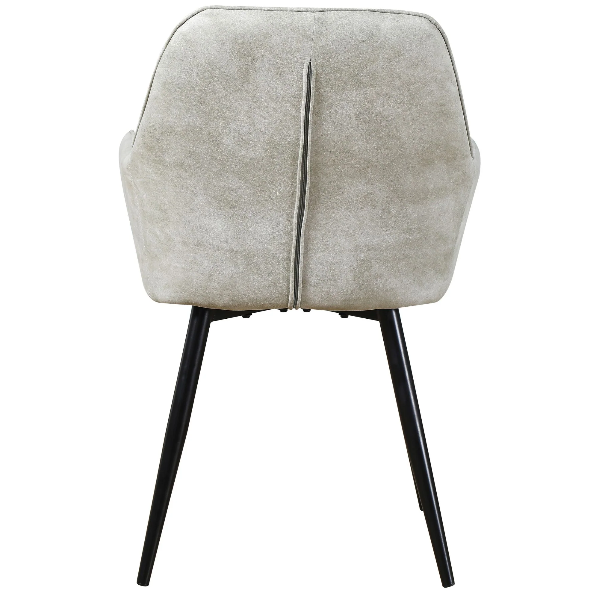 Rosy Set of 2 Dining Chair Beige - Image 3