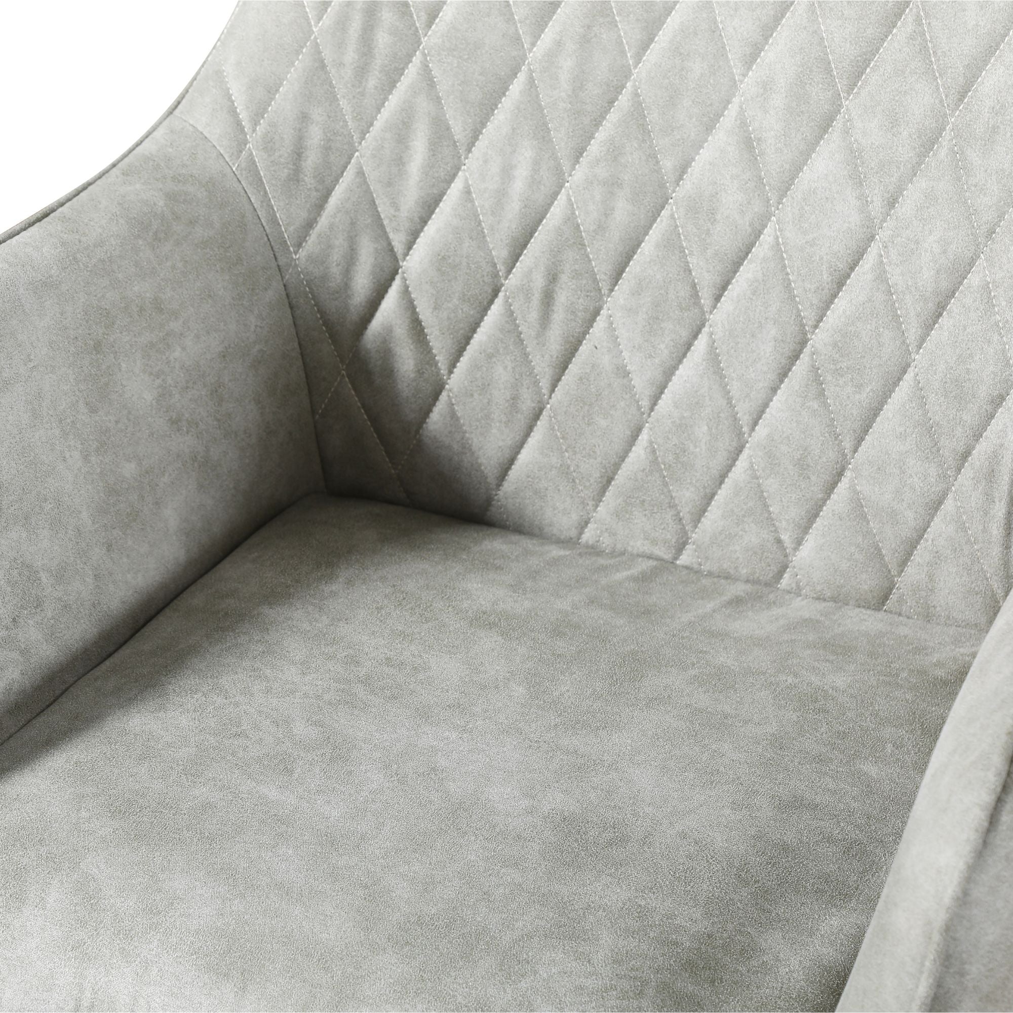 Rosy Set of 2 Dining Chair Beige - Image 4