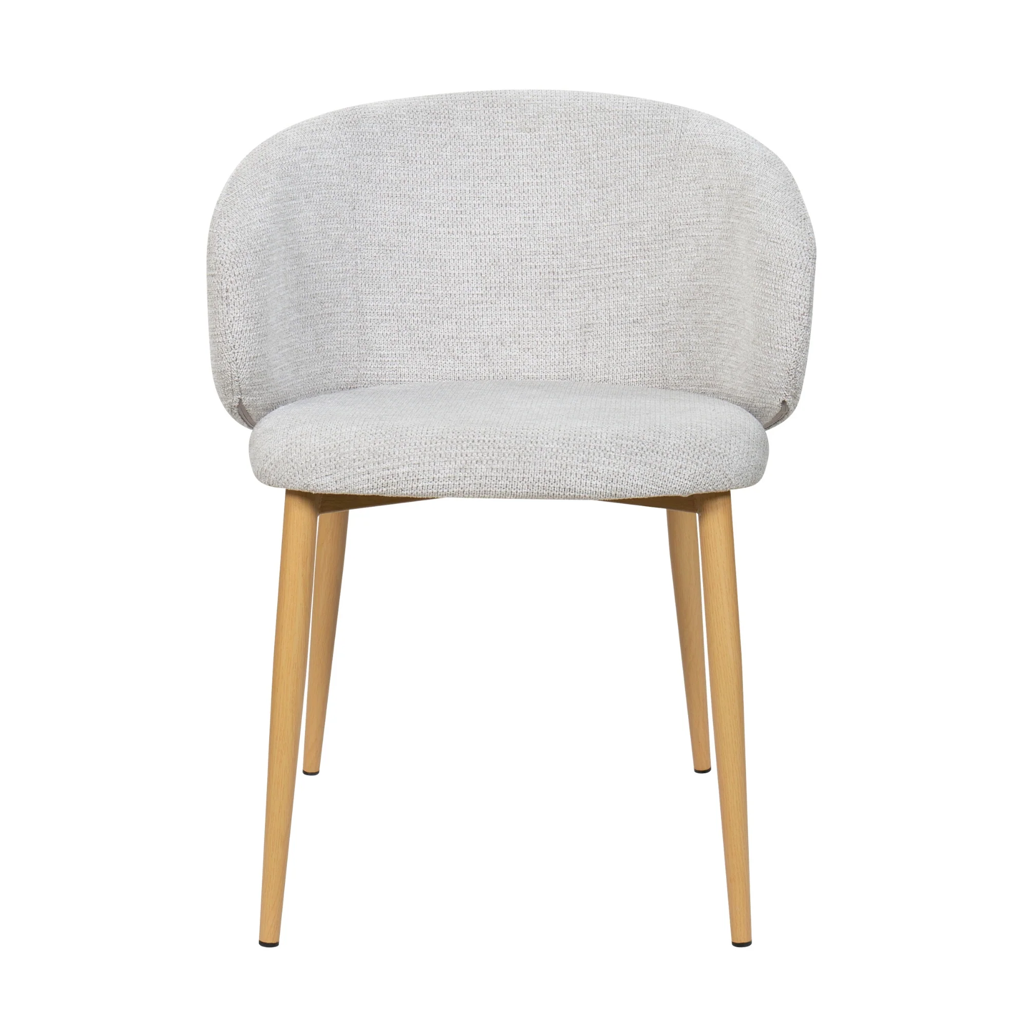 Saturn 2pc Set Dining Chair Oak Grey - Image 3