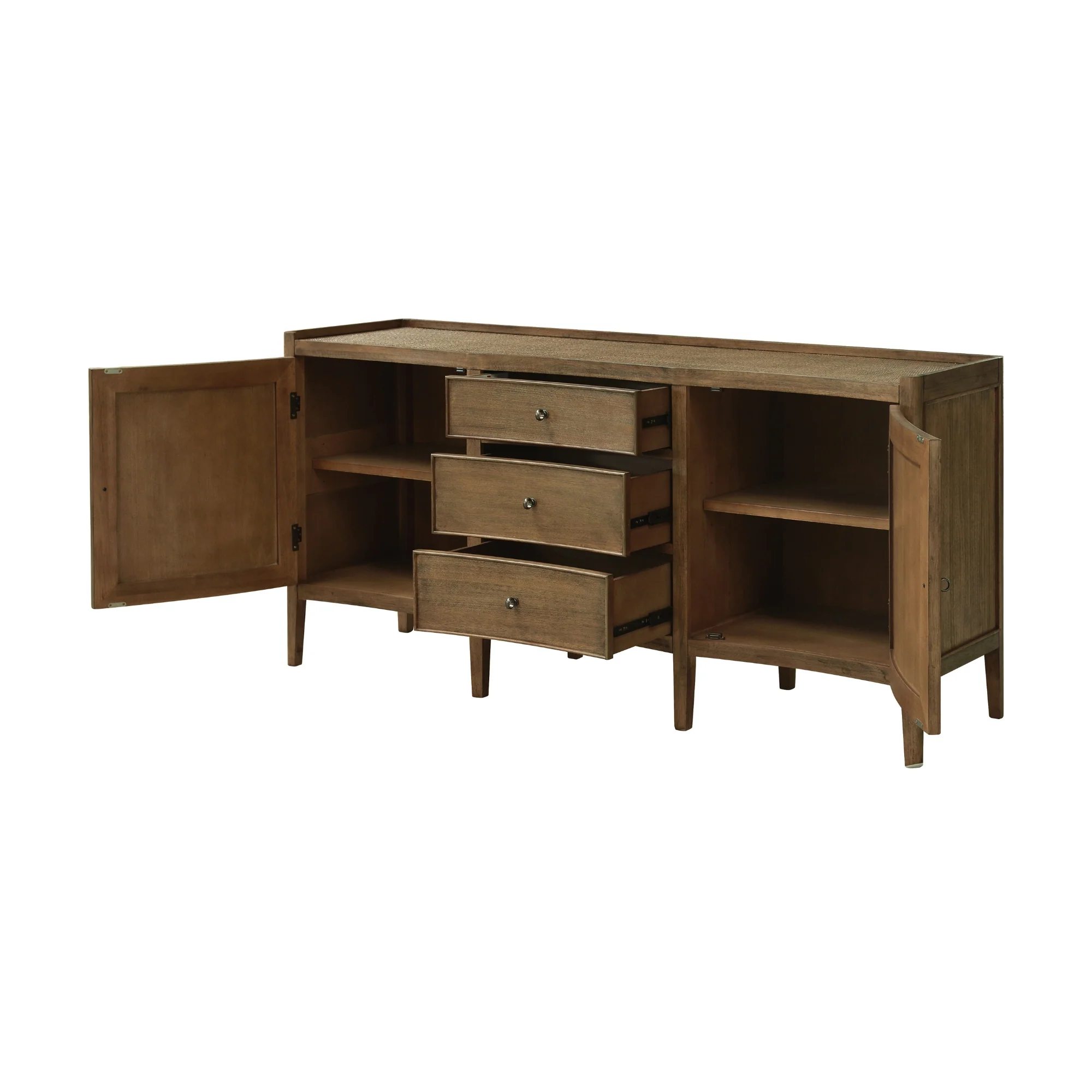 Marina Buffet Table 2 Door 3 Drawer Natural - Image 6