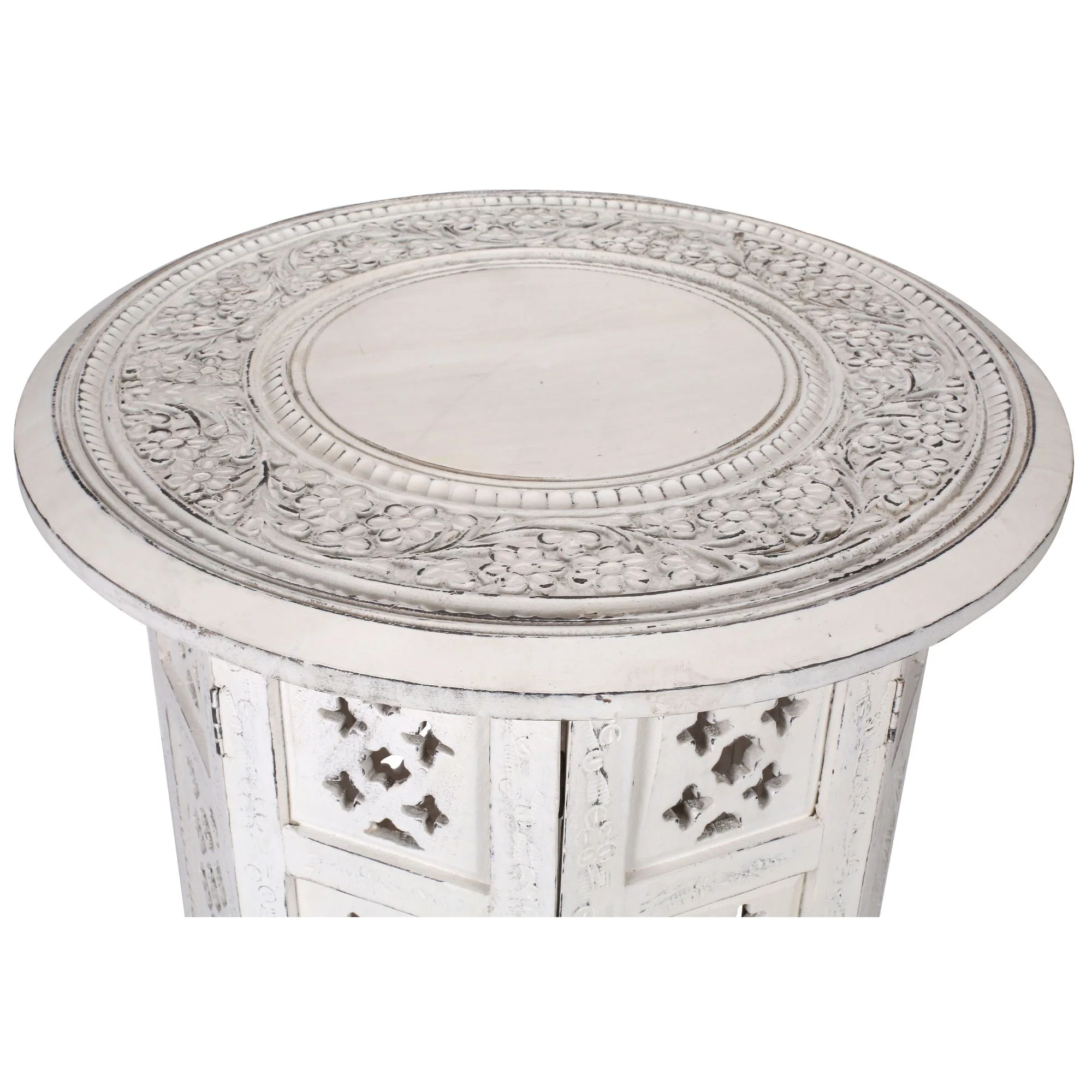 Scilla 45cm Side Table White - Image 3