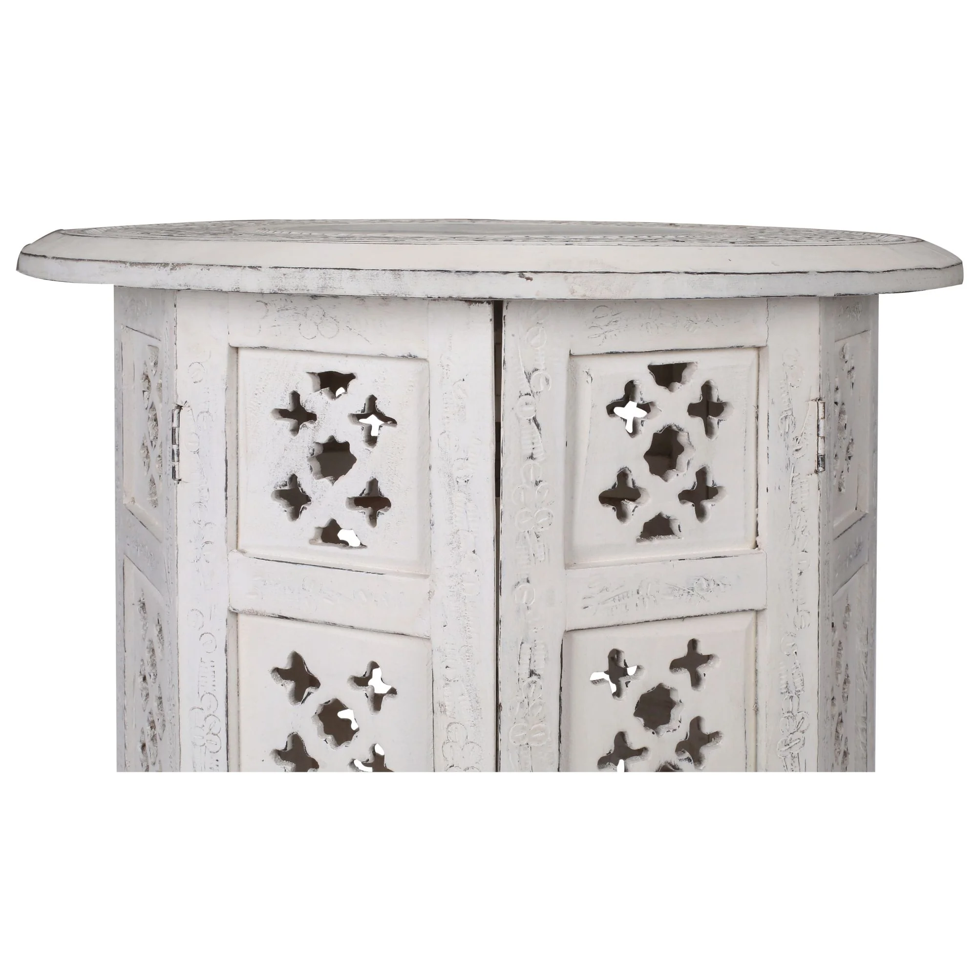 Scilla 45cm Side Table White - Image 4