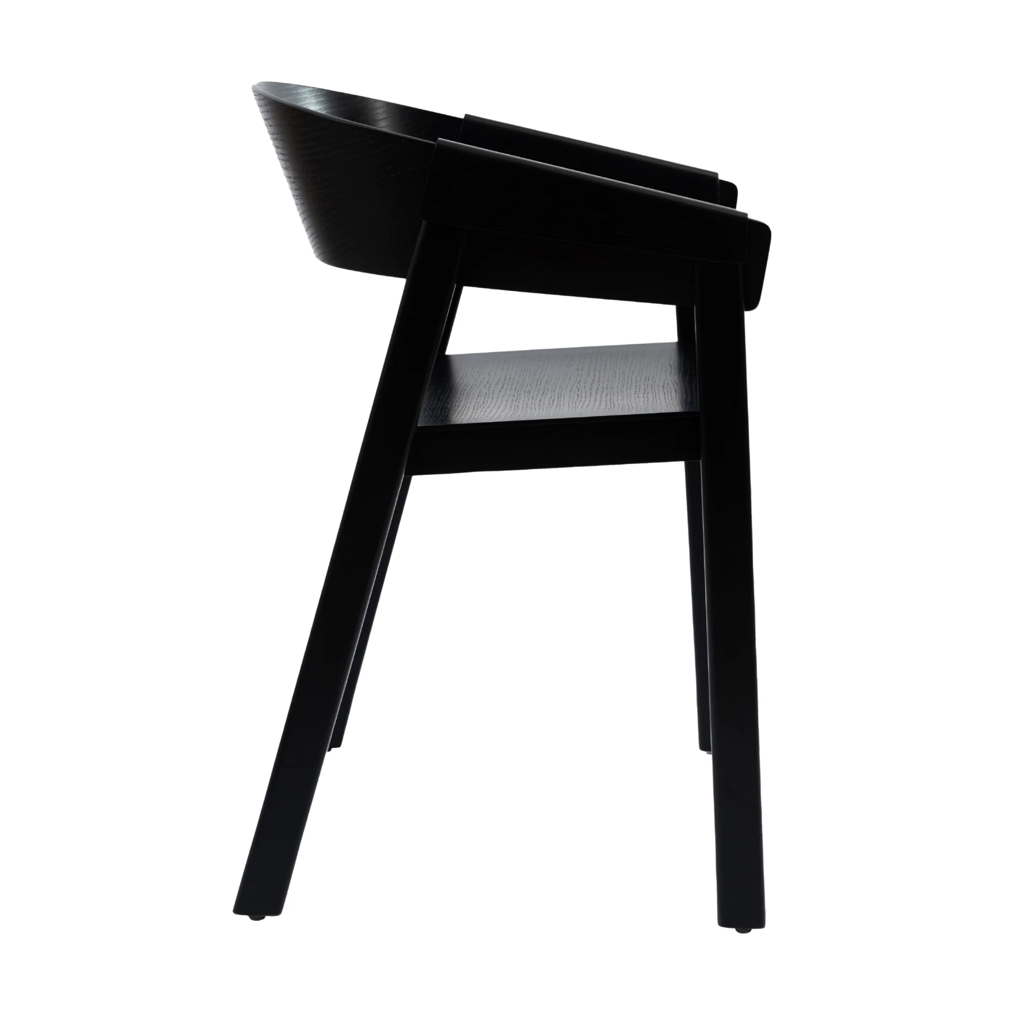 Selena 2pc Set Dining Chair Scandinavian Black - Image 4