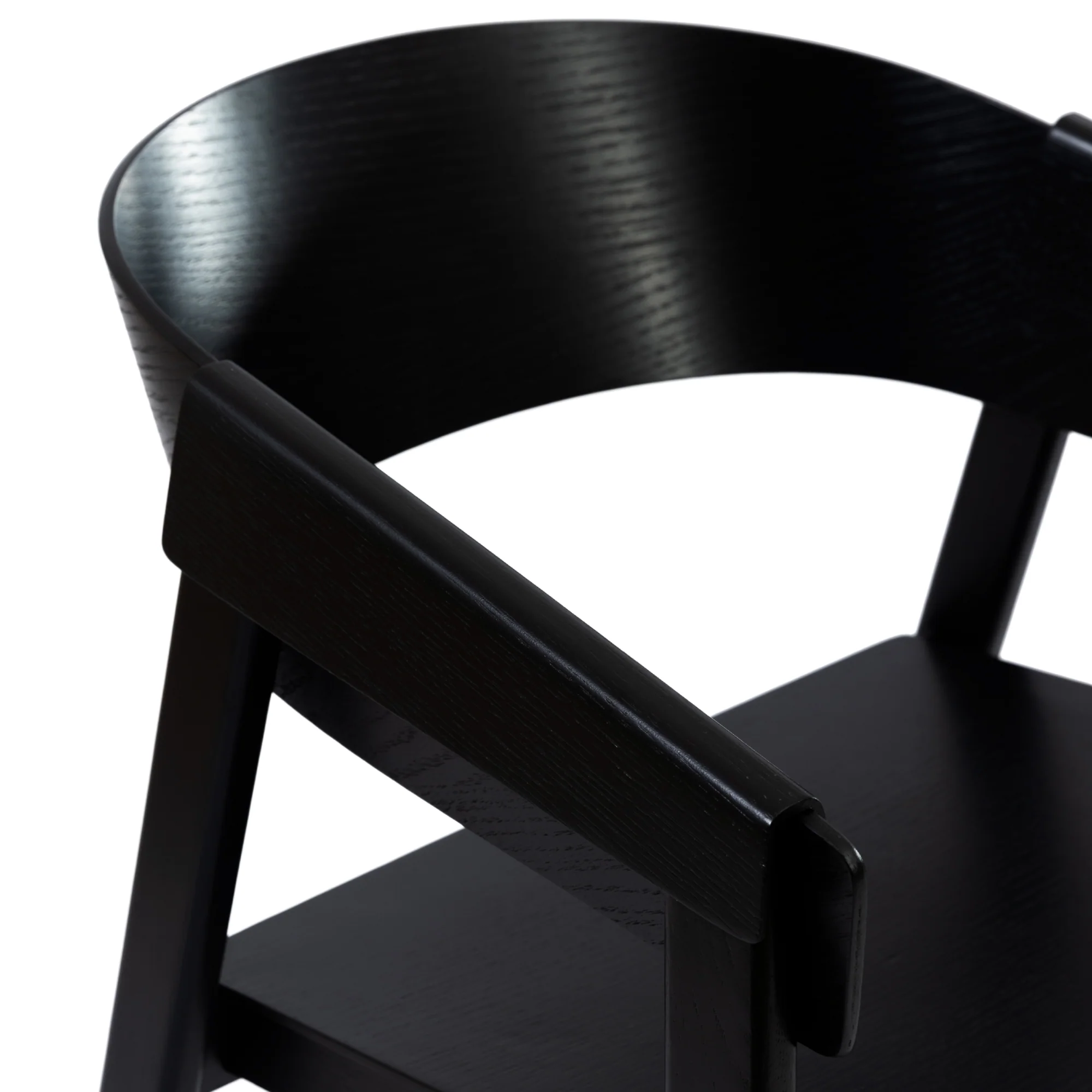 Selena 2pc Set Dining Chair Scandinavian Black - Image 8