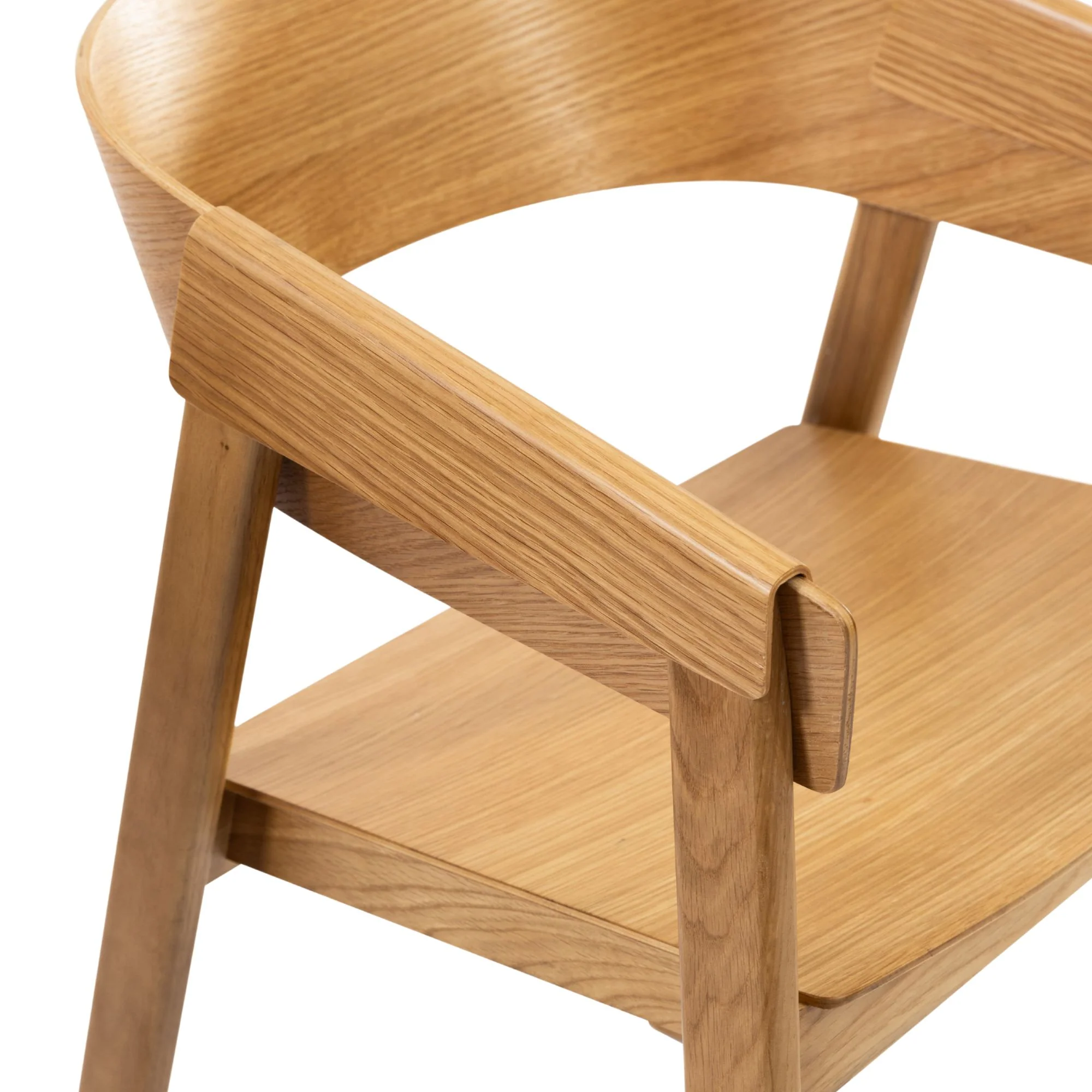 Selena 2pc Set Dining Chair Scandinavian Natural - Image 8