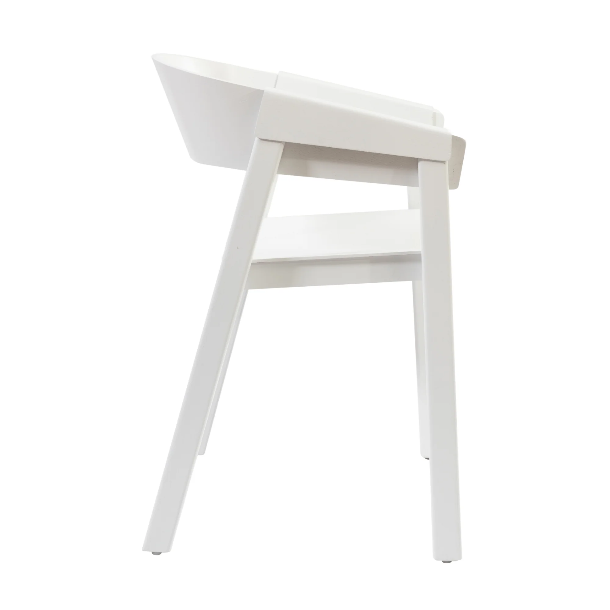 Selena 2pc Set Dining Chair Scandinavian White - Image 5