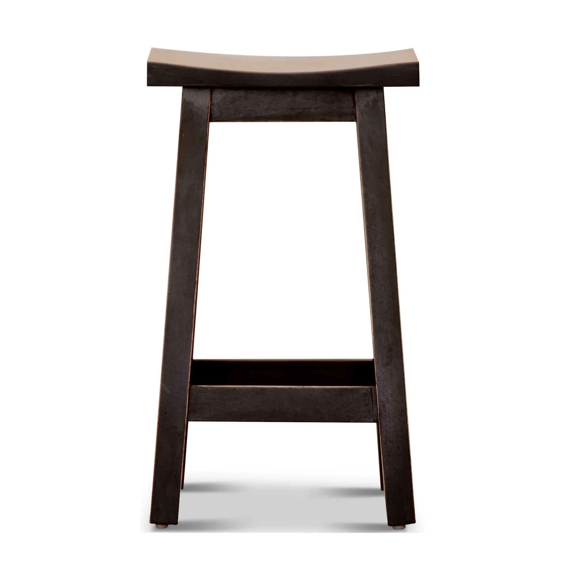 Sensei Kitchen Barstool Timber Bar Chair Stool Black - Image 3