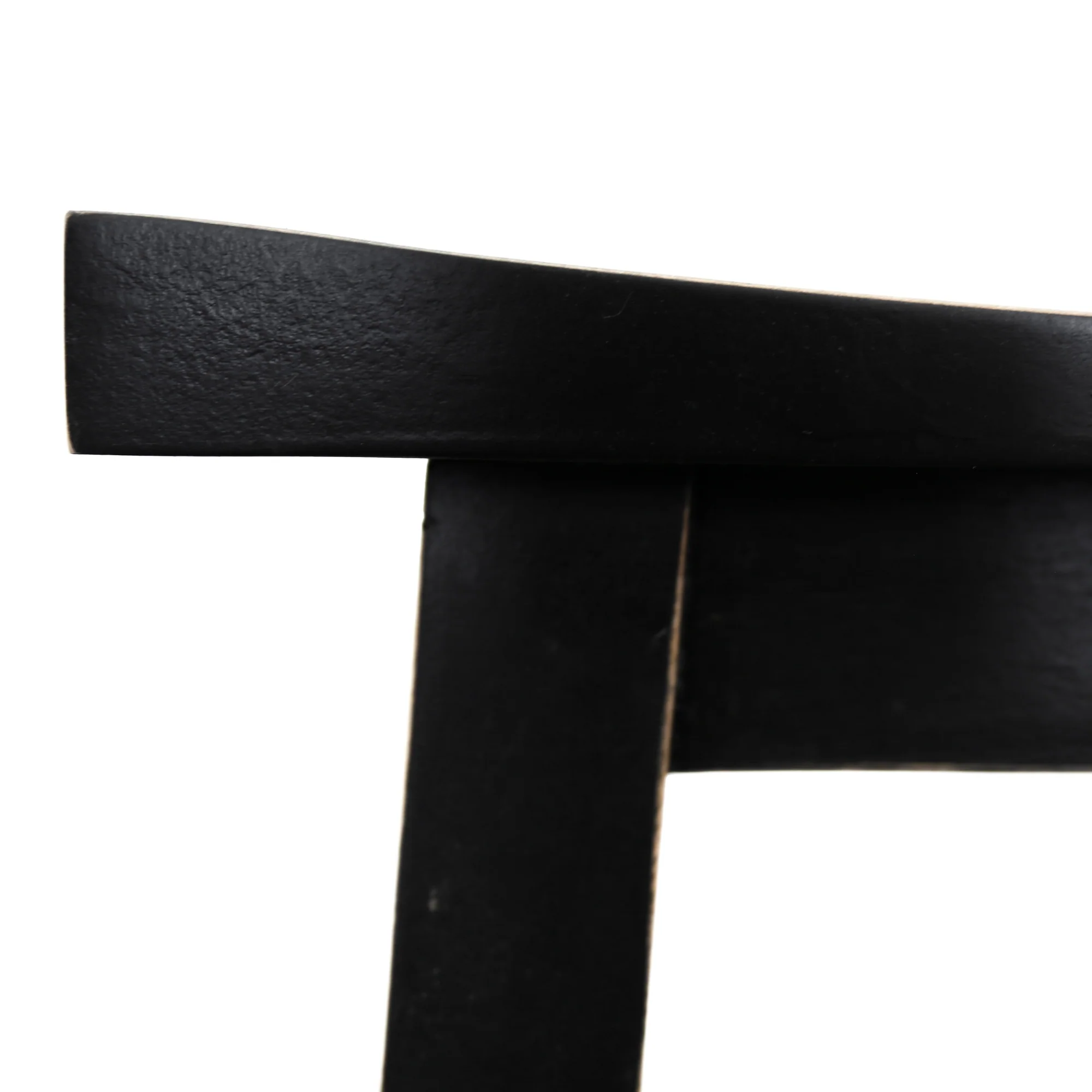 Sensei Kitchen Barstool Timber Bar Chair Stool Black - Image 4