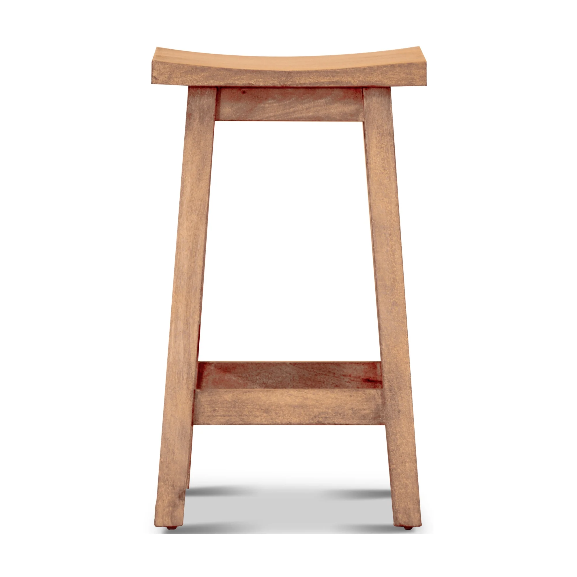 Sensei Kitchen Barstool Timber Bar Chair Stool Honey Wash Oak - Image 3
