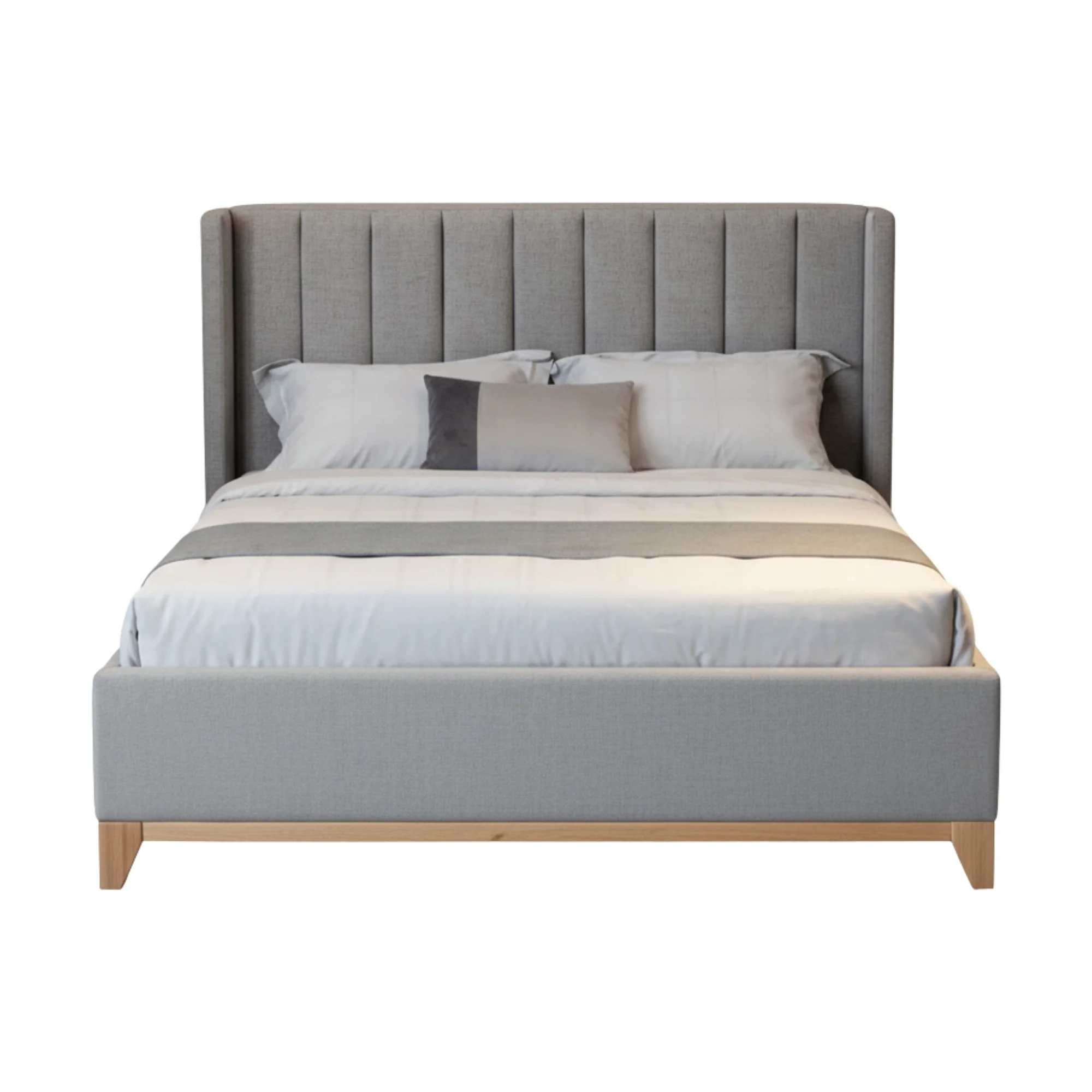 Skandinav Double Bed Frame Storm Grey - Image 2