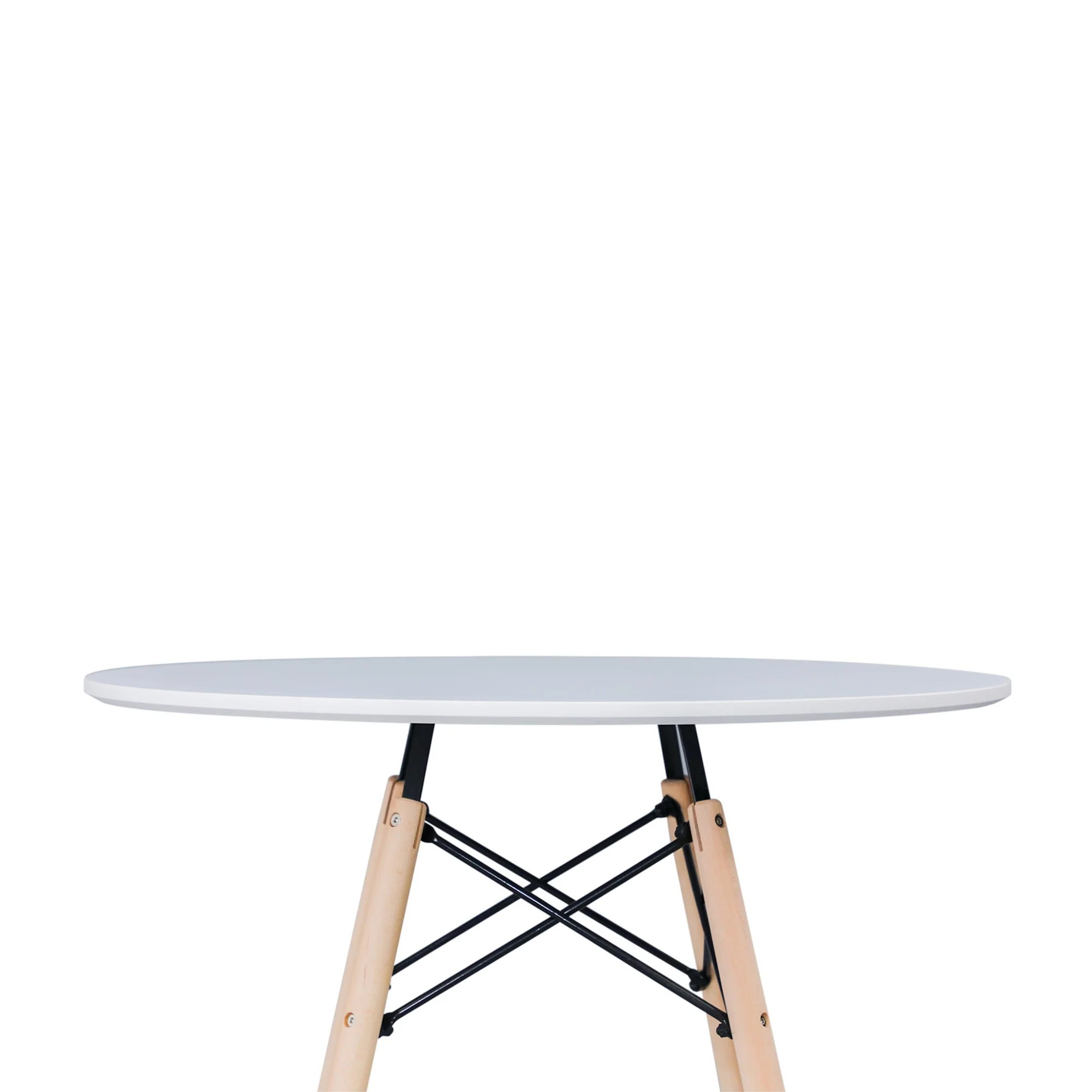Sokar 80cm Round Dining Table White - Image 5