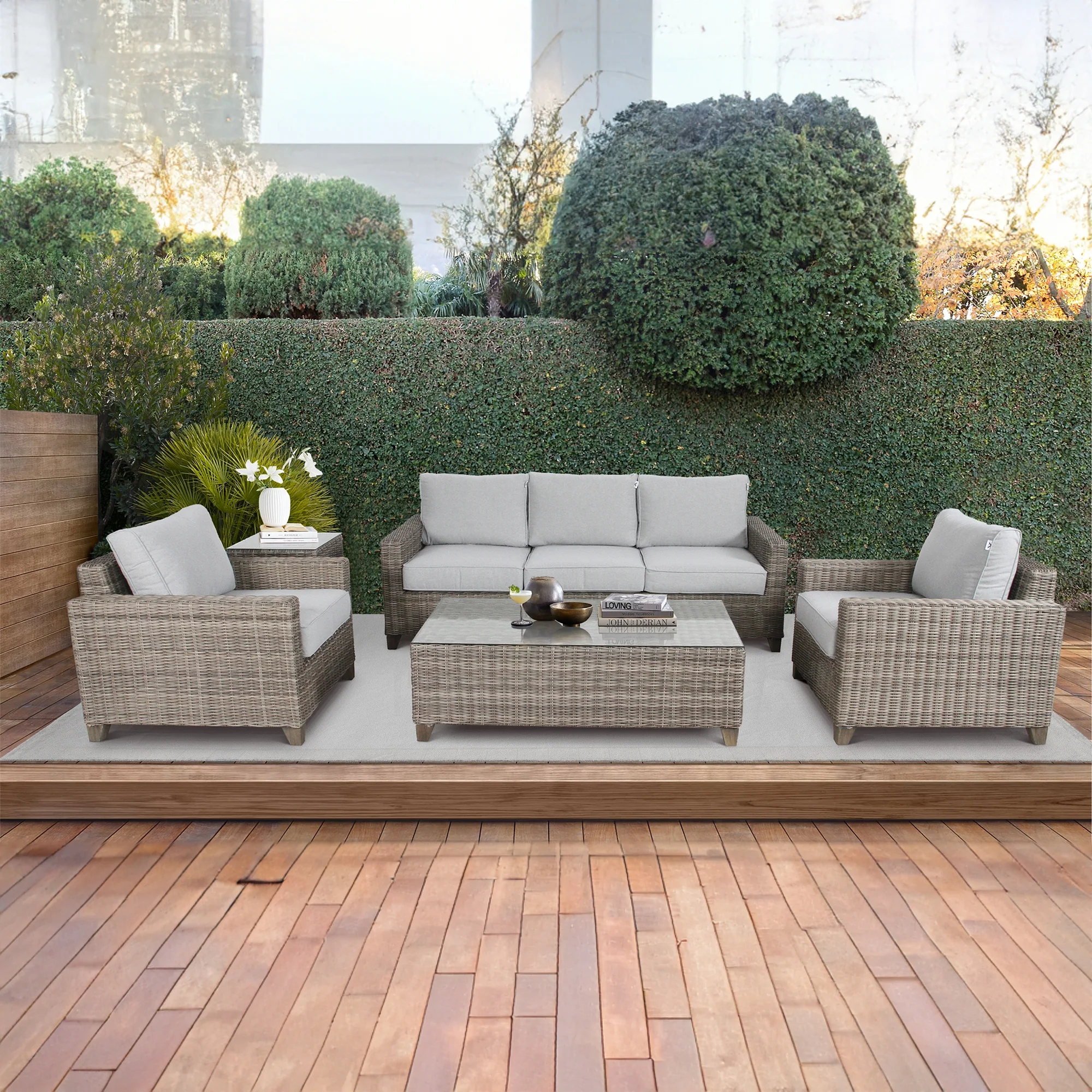 Sophy Outdoor Sofa Chair - Image 3