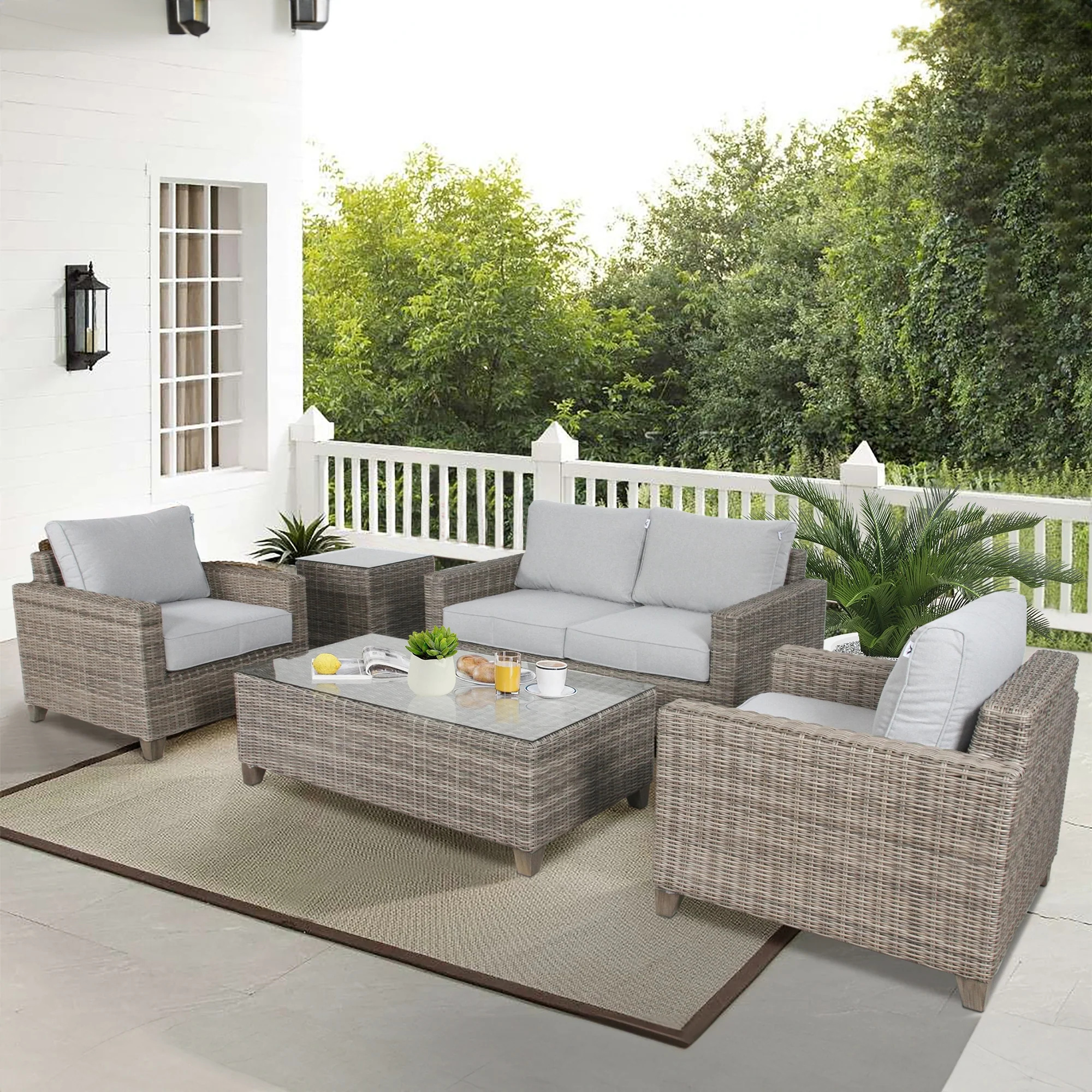 Sophy Outdoor Sofa Chair - Image 4