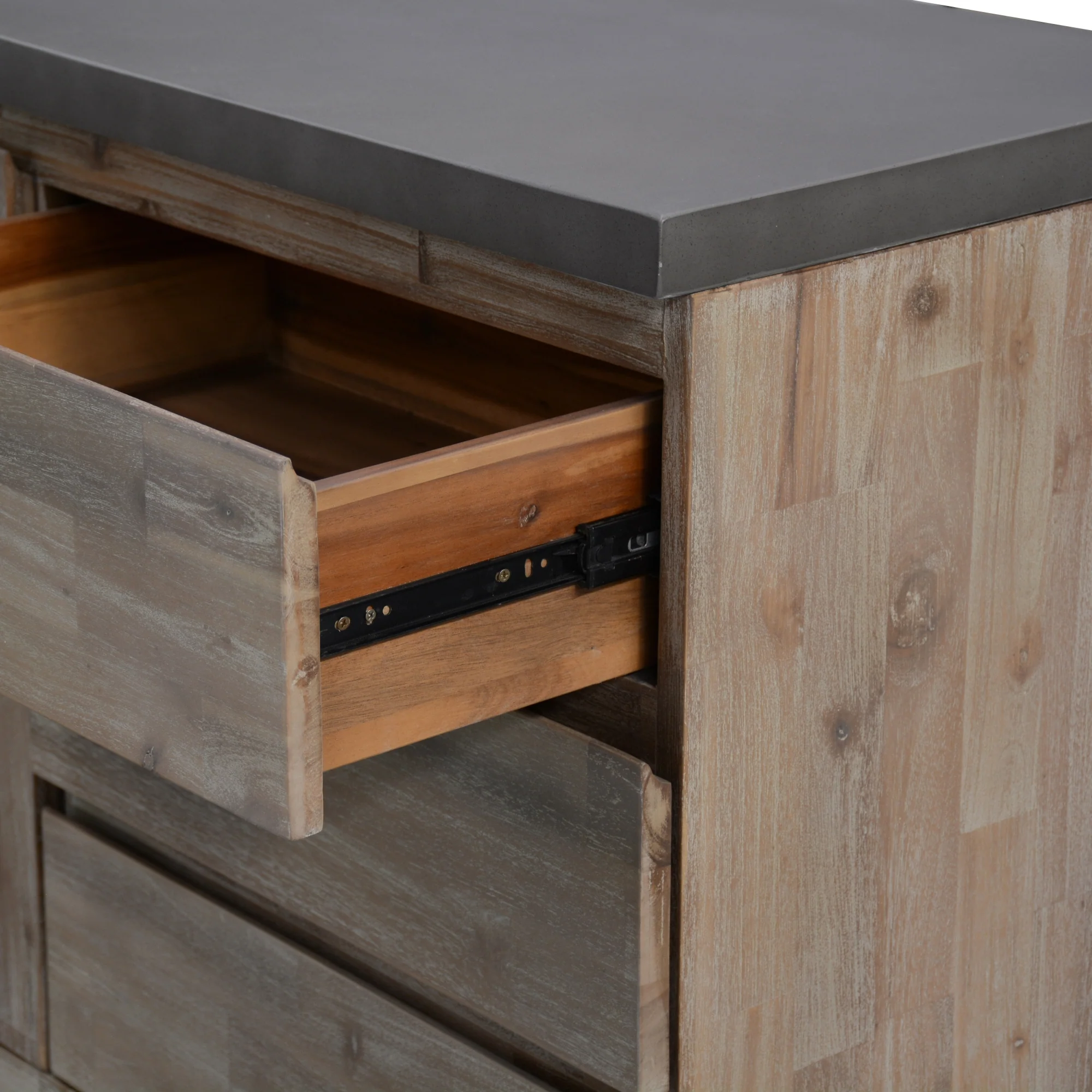Stony 160cm Buffet with Concrete Top - Image 4