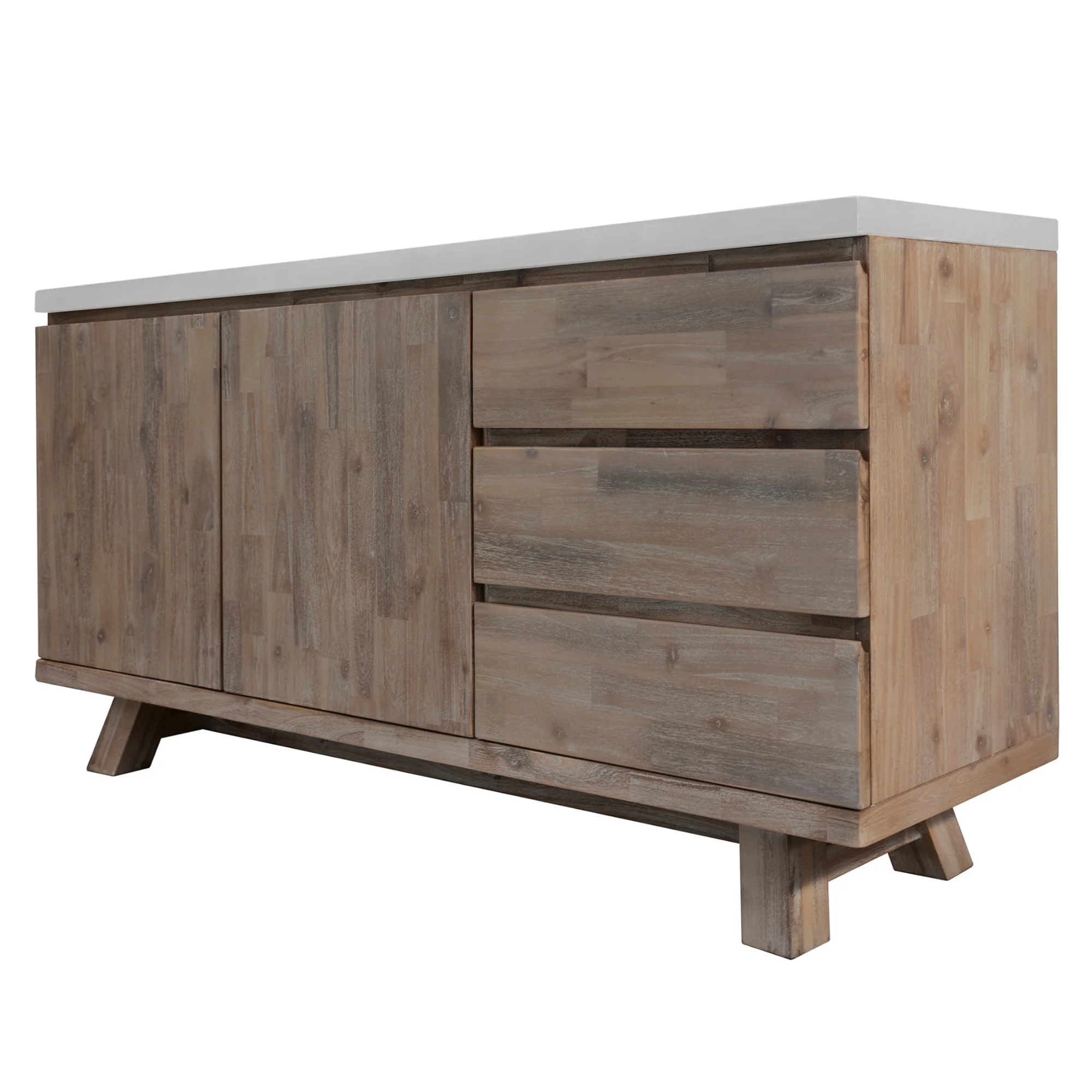Stony 160cm Buffet with Concrete Top - Image 8
