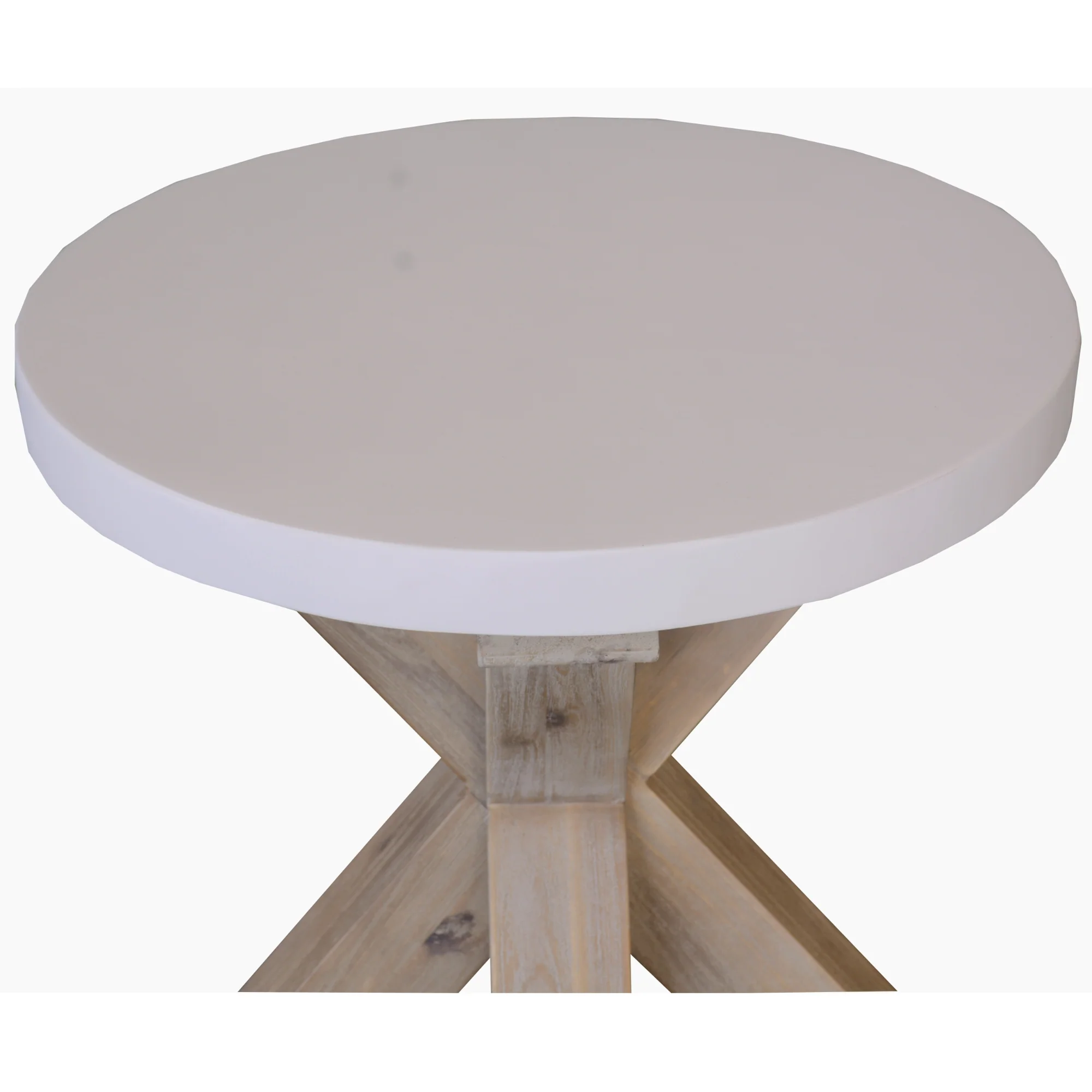 Stony Lamp Table with Concrete Top - Image 14