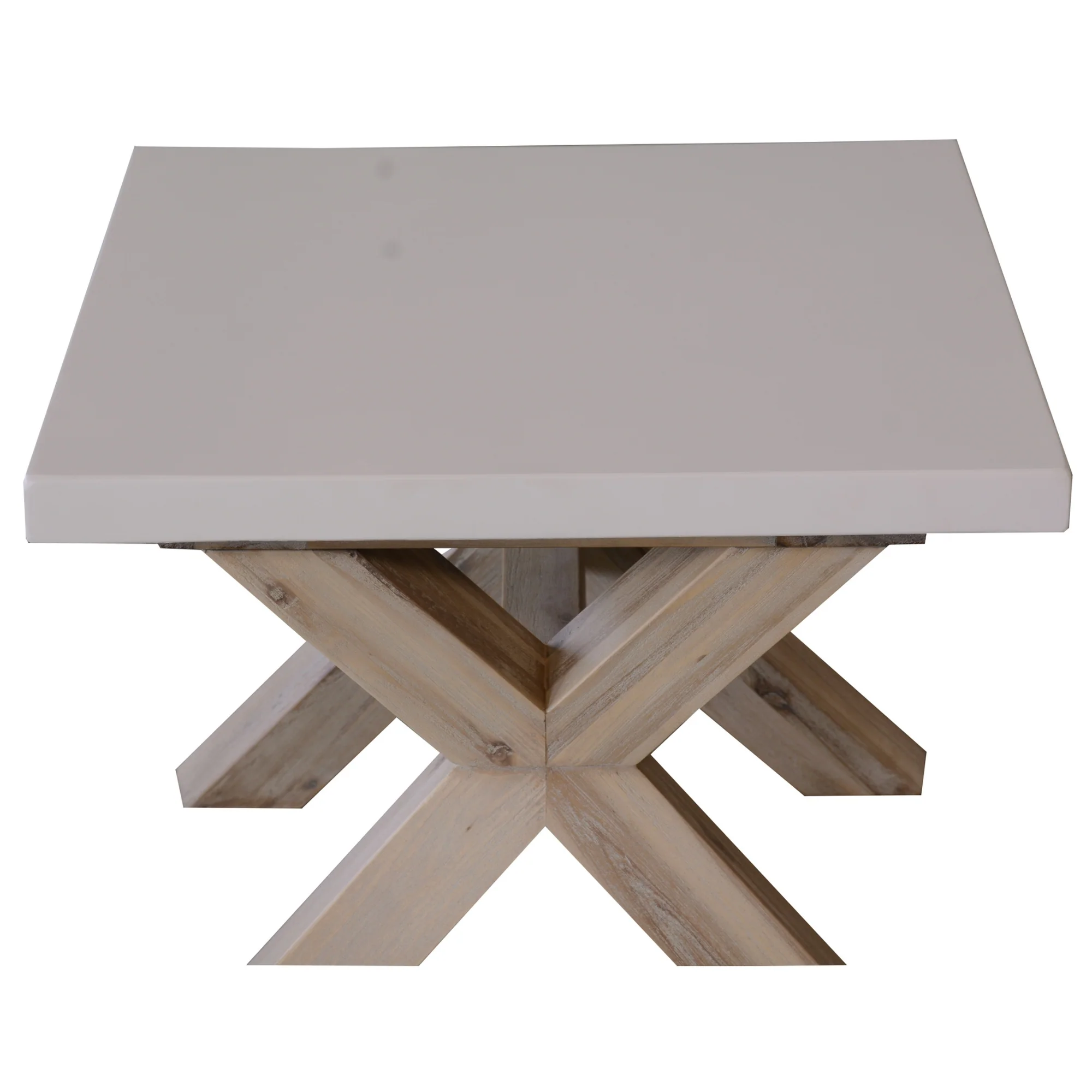 Stony Lamp Table with Concrete Top - Image 7