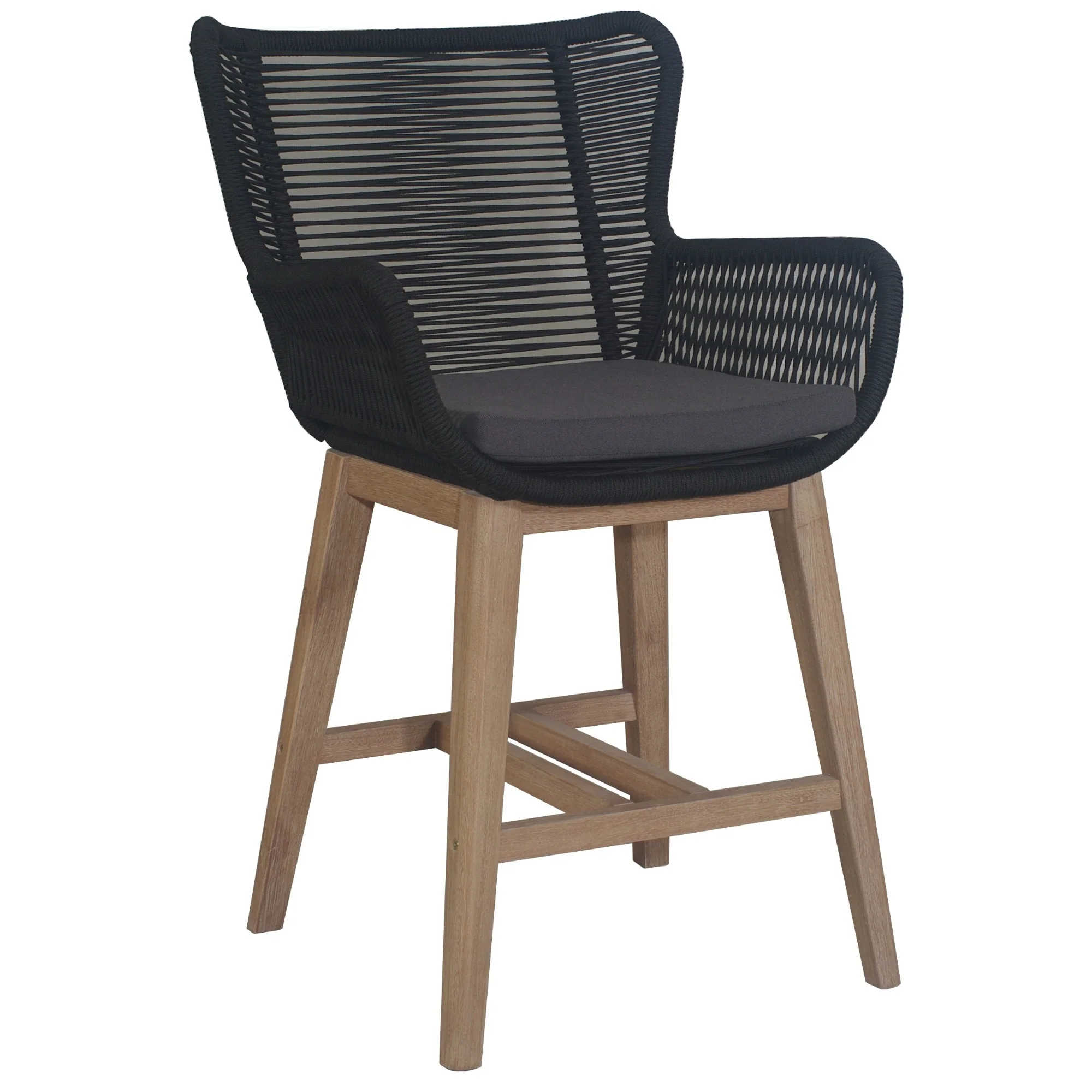 Stud 11pc Outdoor High Bar Dining Table Set - Image 7
