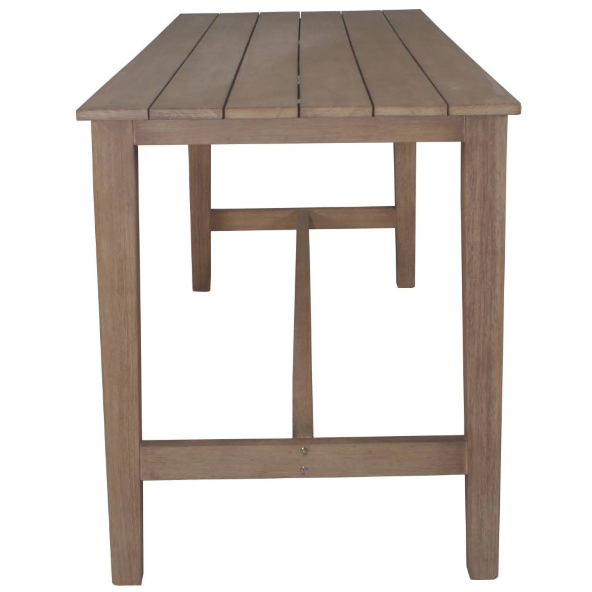 Stud 240cm Outdoor High Bar Dining Table - Image 4