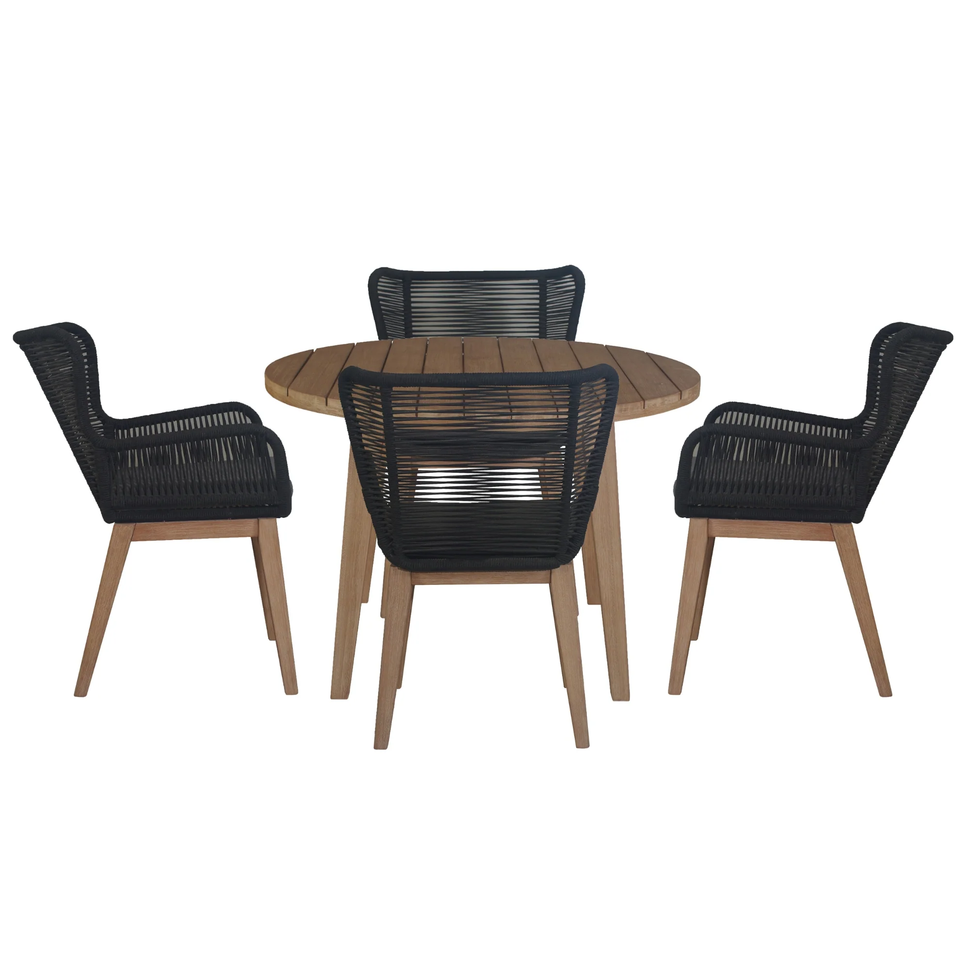 Stud 5pc Outdoor Dining Set - Image 3