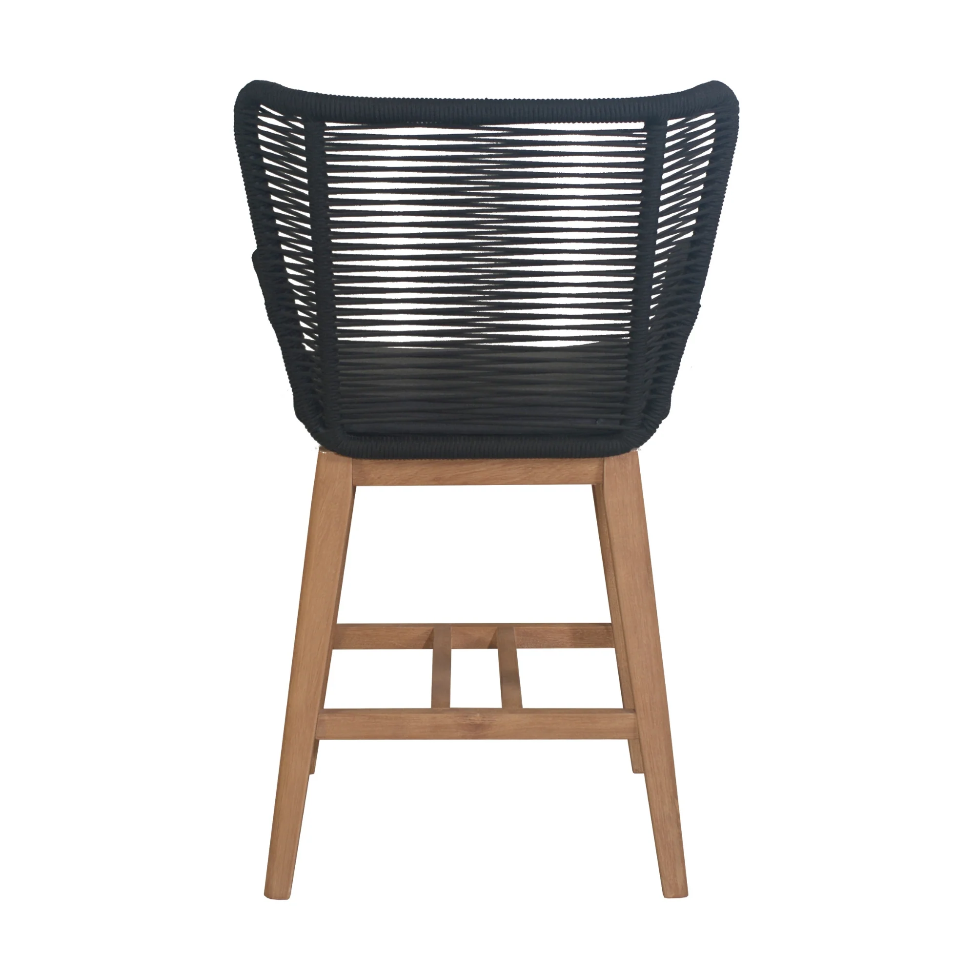 Stud 7pc Outdoor High Bar Dining Set 6 Barstool Chair 240cm Timber Table - Image 8
