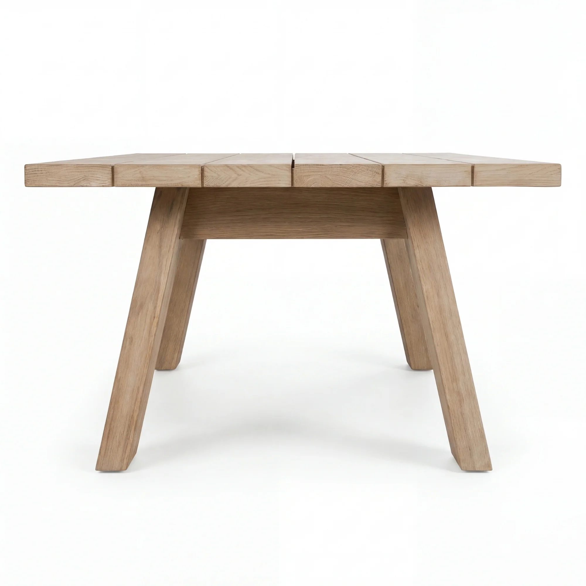 Stud Outdoor Coffee Table White Wash - Image 6