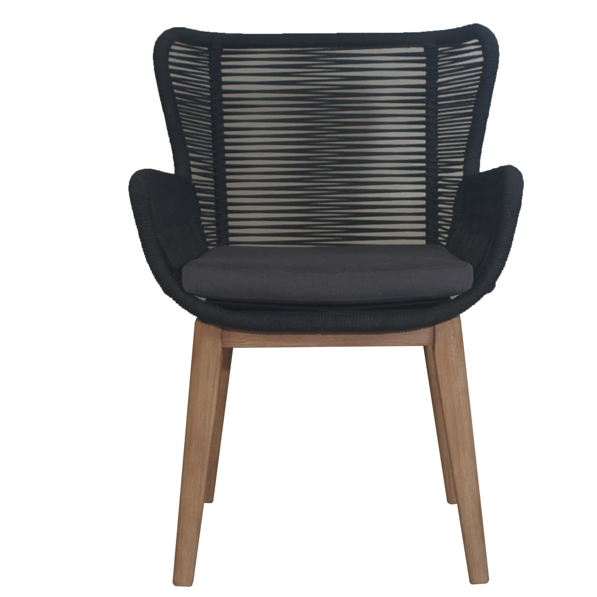 Stud Set of 2 Outdoor Dining Chair - Image 4
