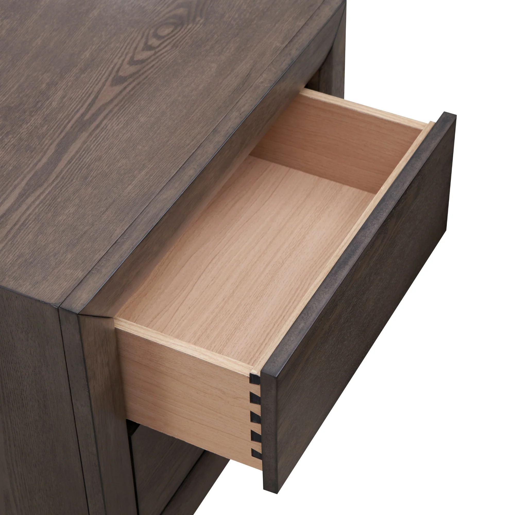 Suno Bedside Table Dark Grey - Image 5