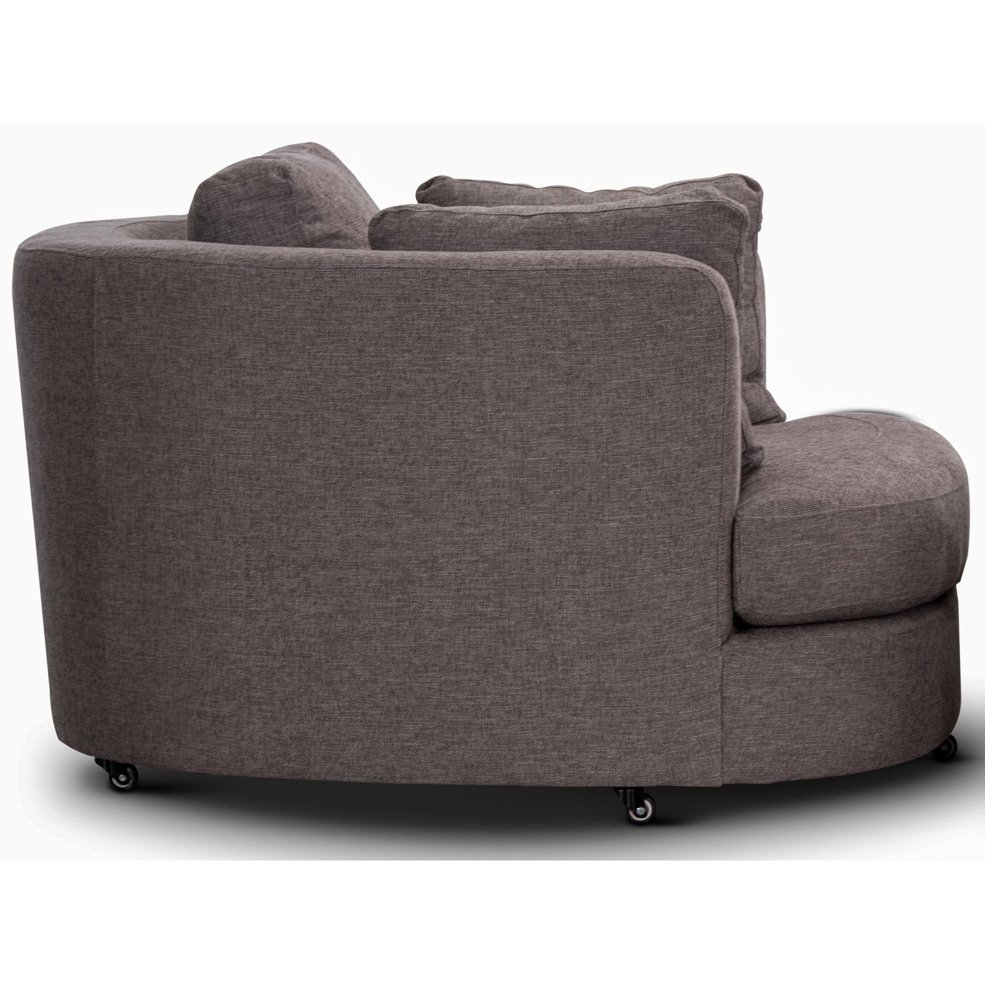 Sunshine Swivel Accent Chair Grey - Image 4