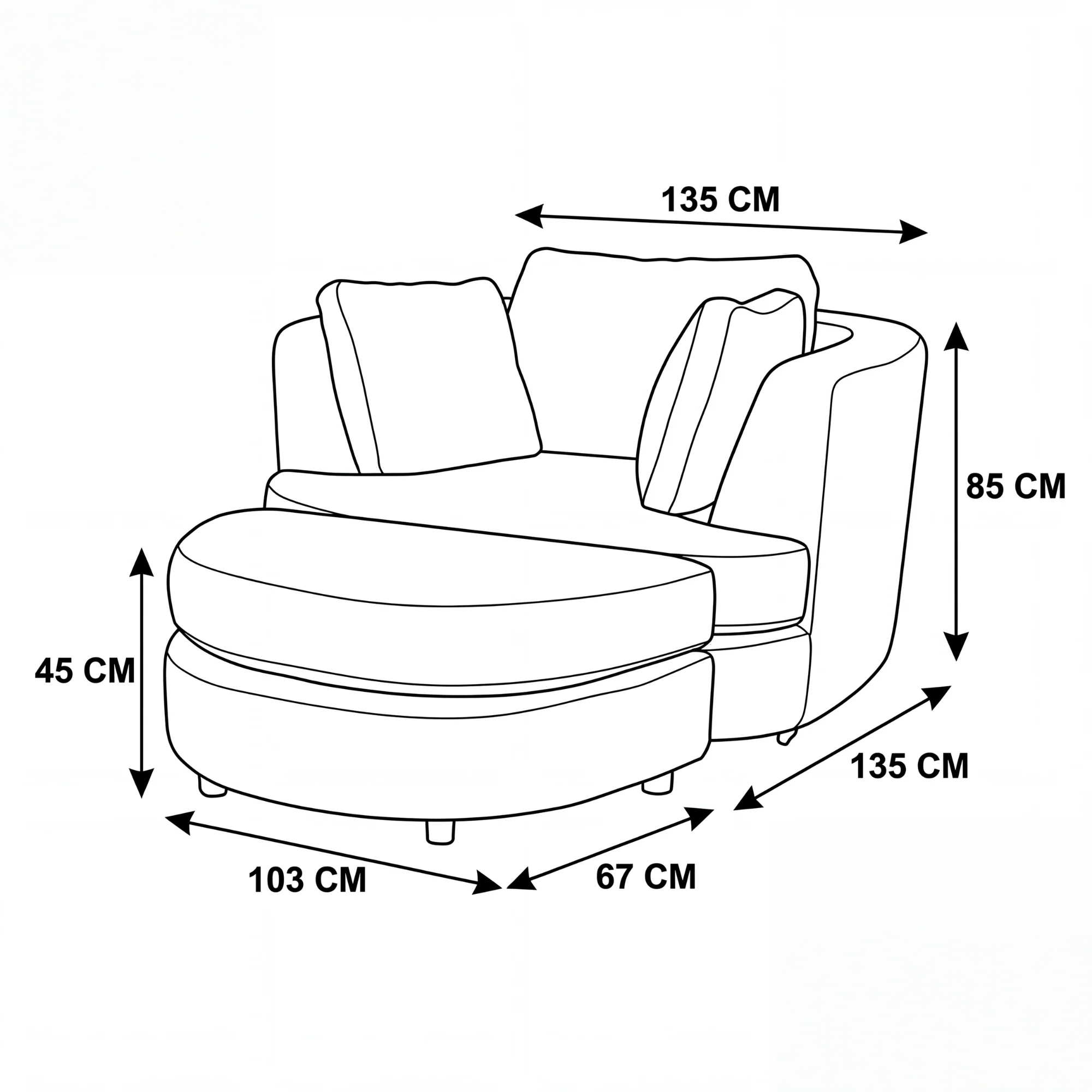 Sunshine Swivel Accent Chair Steel Grey Snow White - Image 8