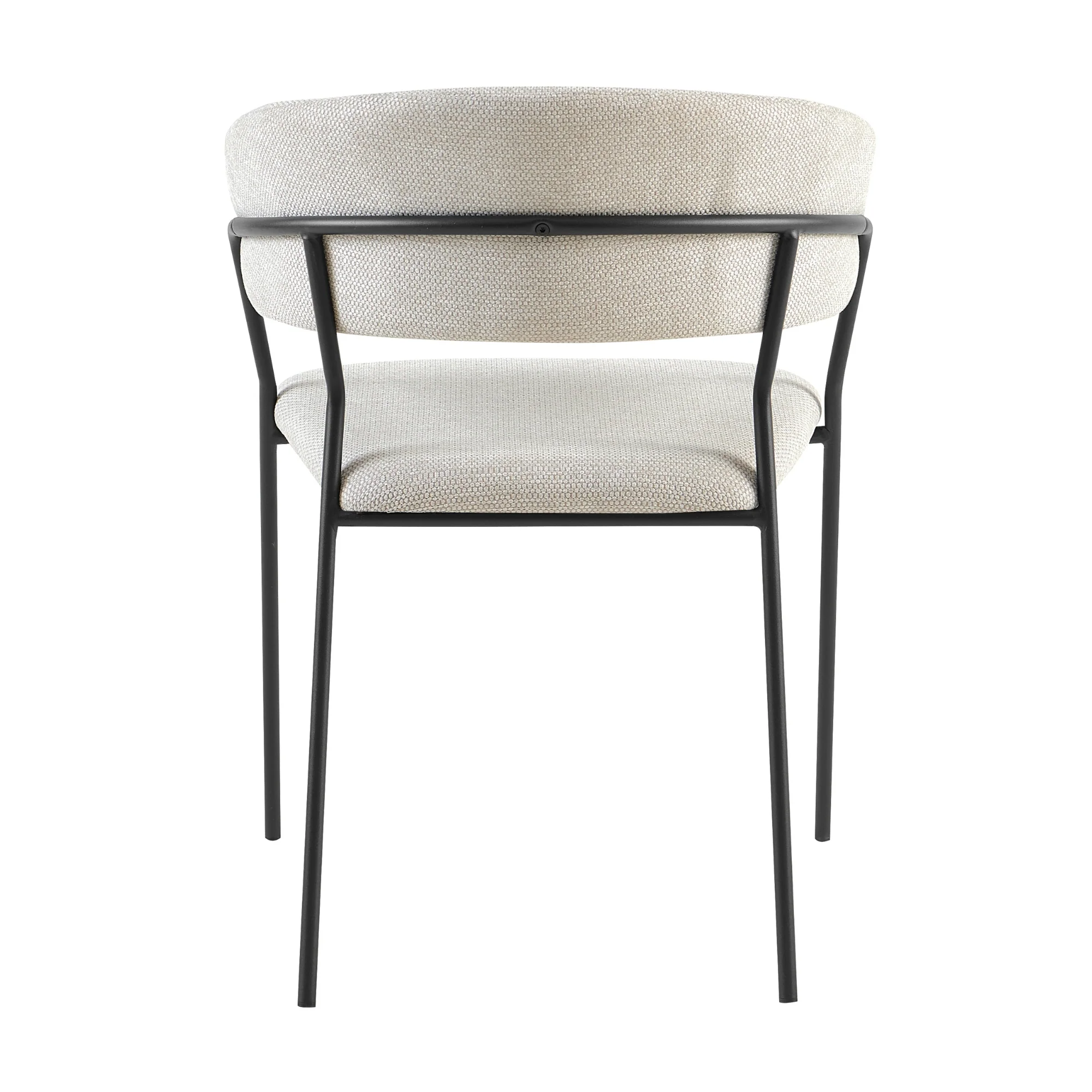 Supreme 2pc Set Dining Chair Beige - Image 5