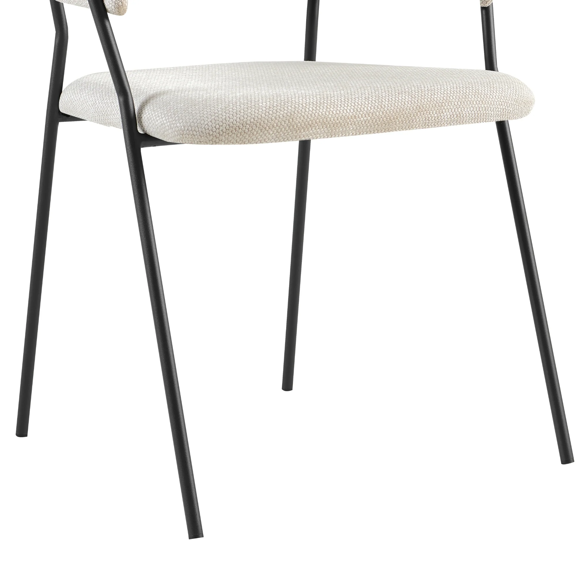 Supreme 2pc Set Dining Chair Beige - Image 8