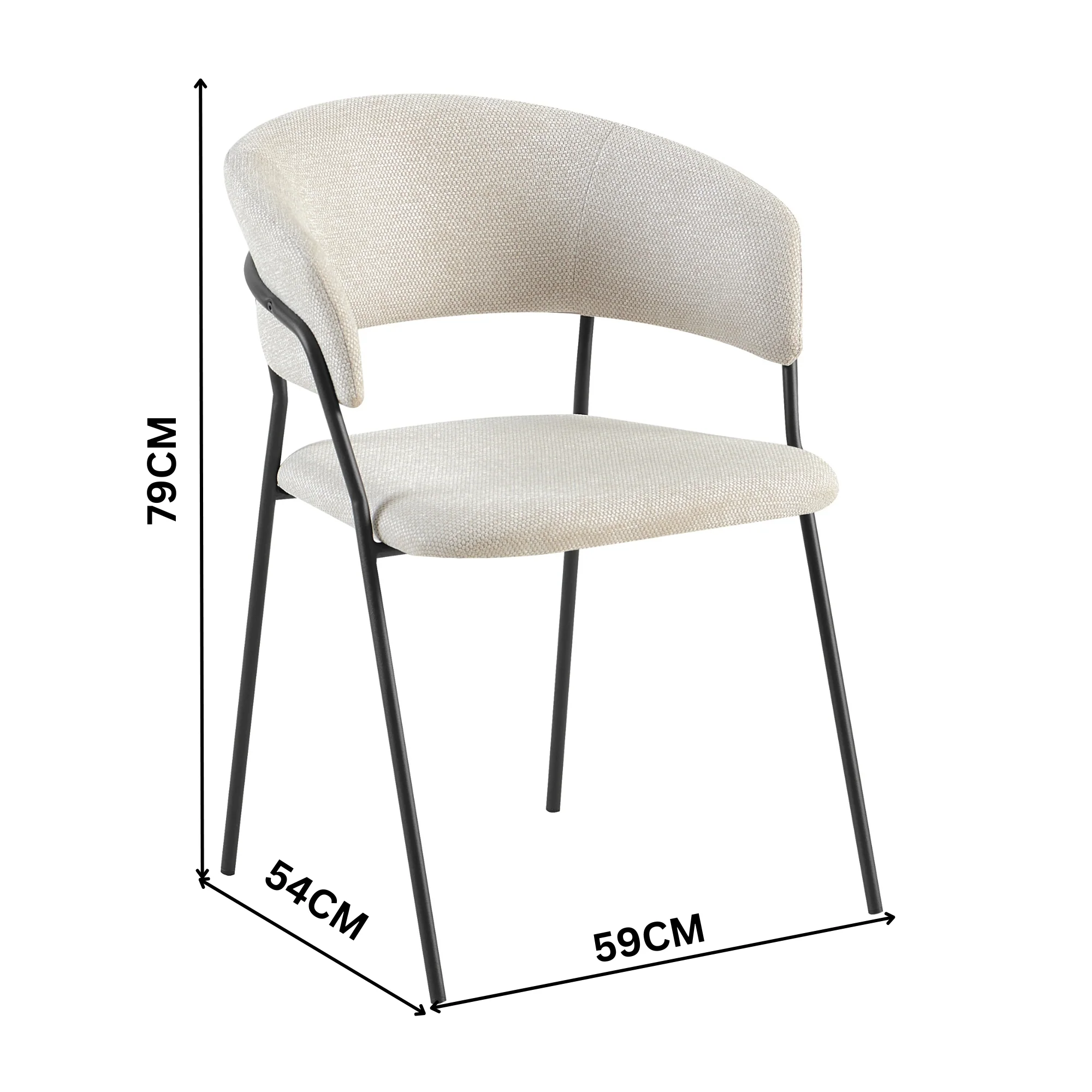 Supreme 7pc Set 200cm Dining Table Chair Faux Marble Melamine Top Stone Grey - Image 4