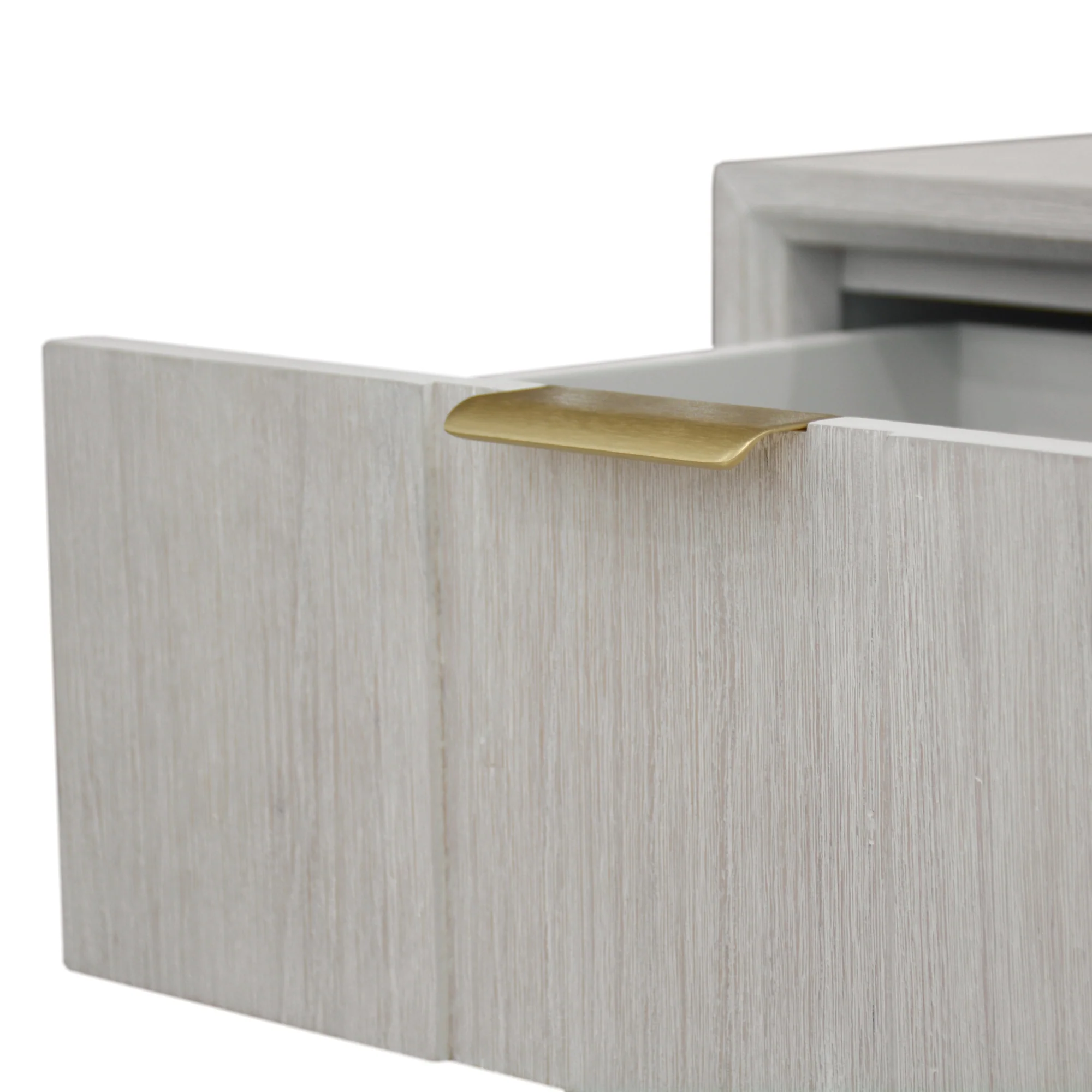 The Croft Bedside Table White Washed - Image 5