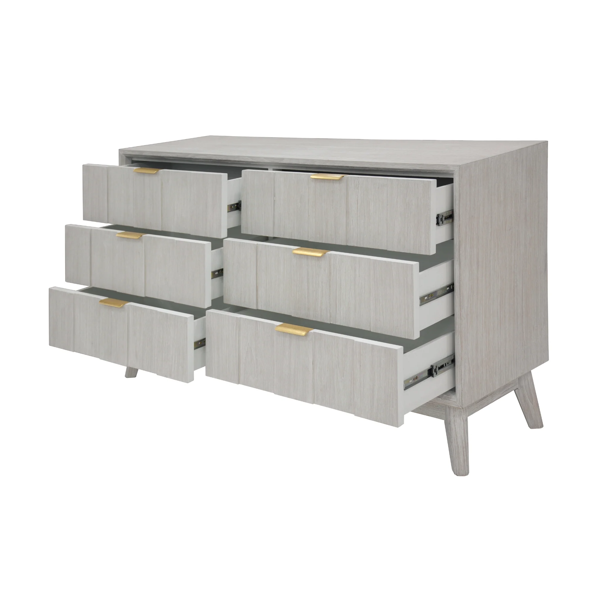 The Croft Dresser White Washed - Image 4